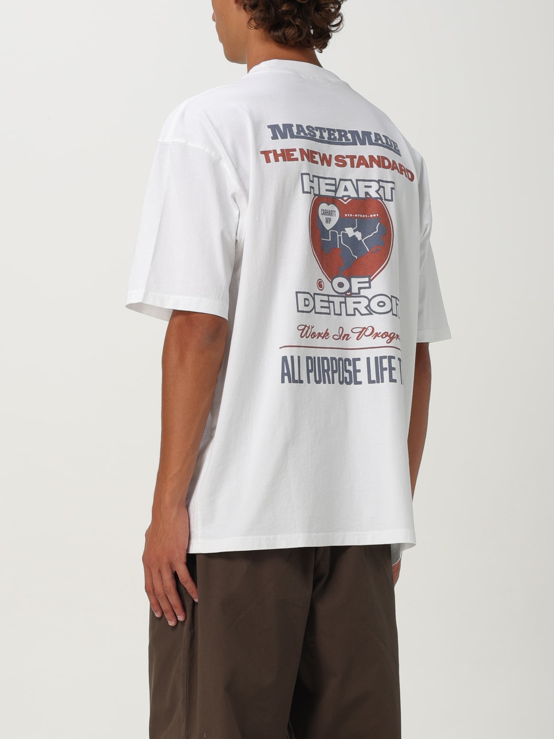 CARHARTT WIP T-SHIRT: T-shirt men Carhartt Wip, White - Img 2