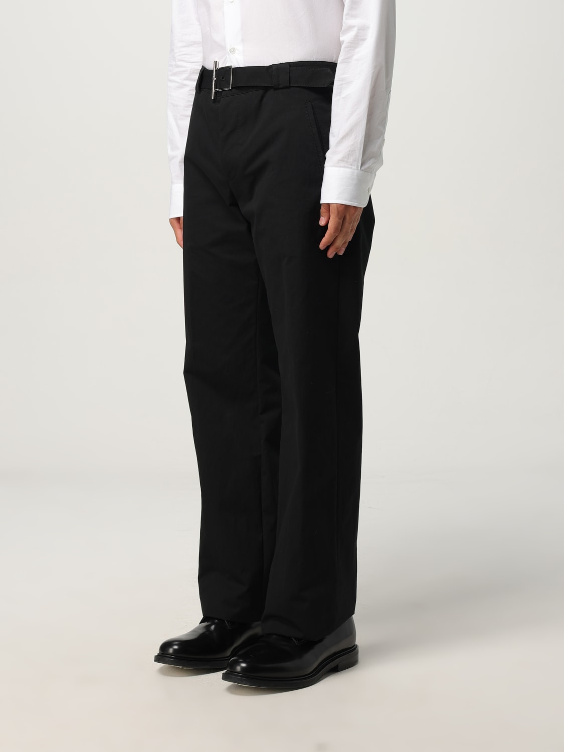 MCQUEEN PANTS: Pants men McQueen, Black - Img 4
