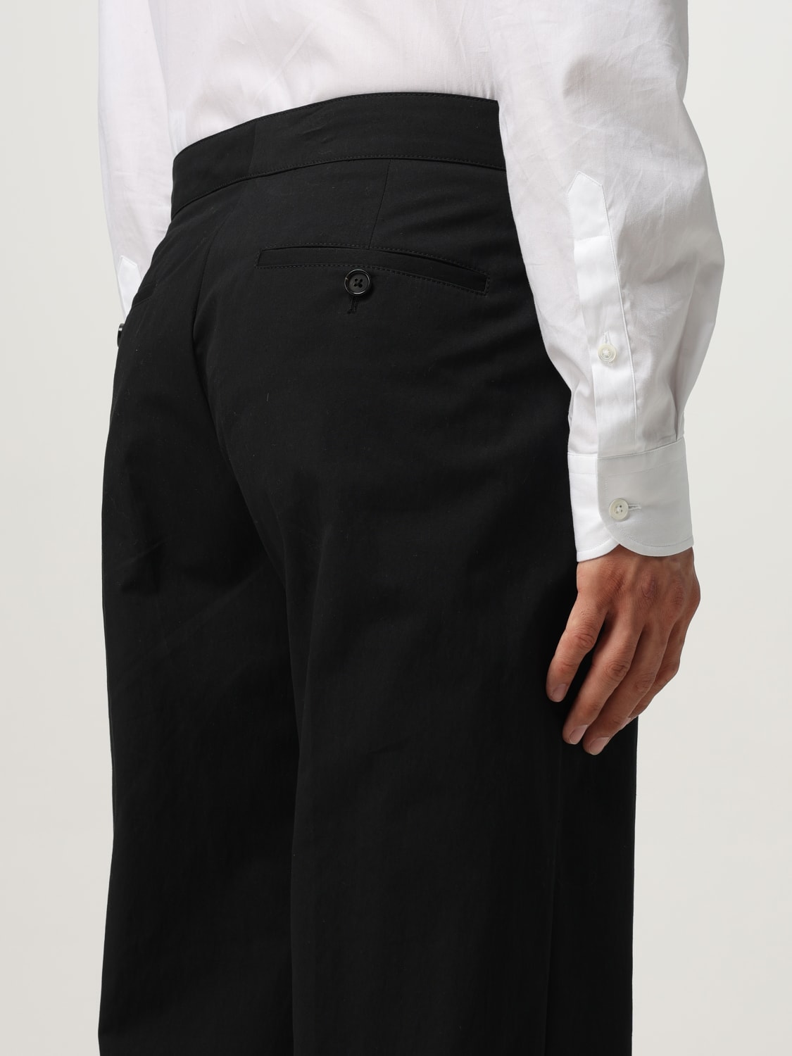 MCQUEEN PANTS: Pants men McQueen, Black - Img 5