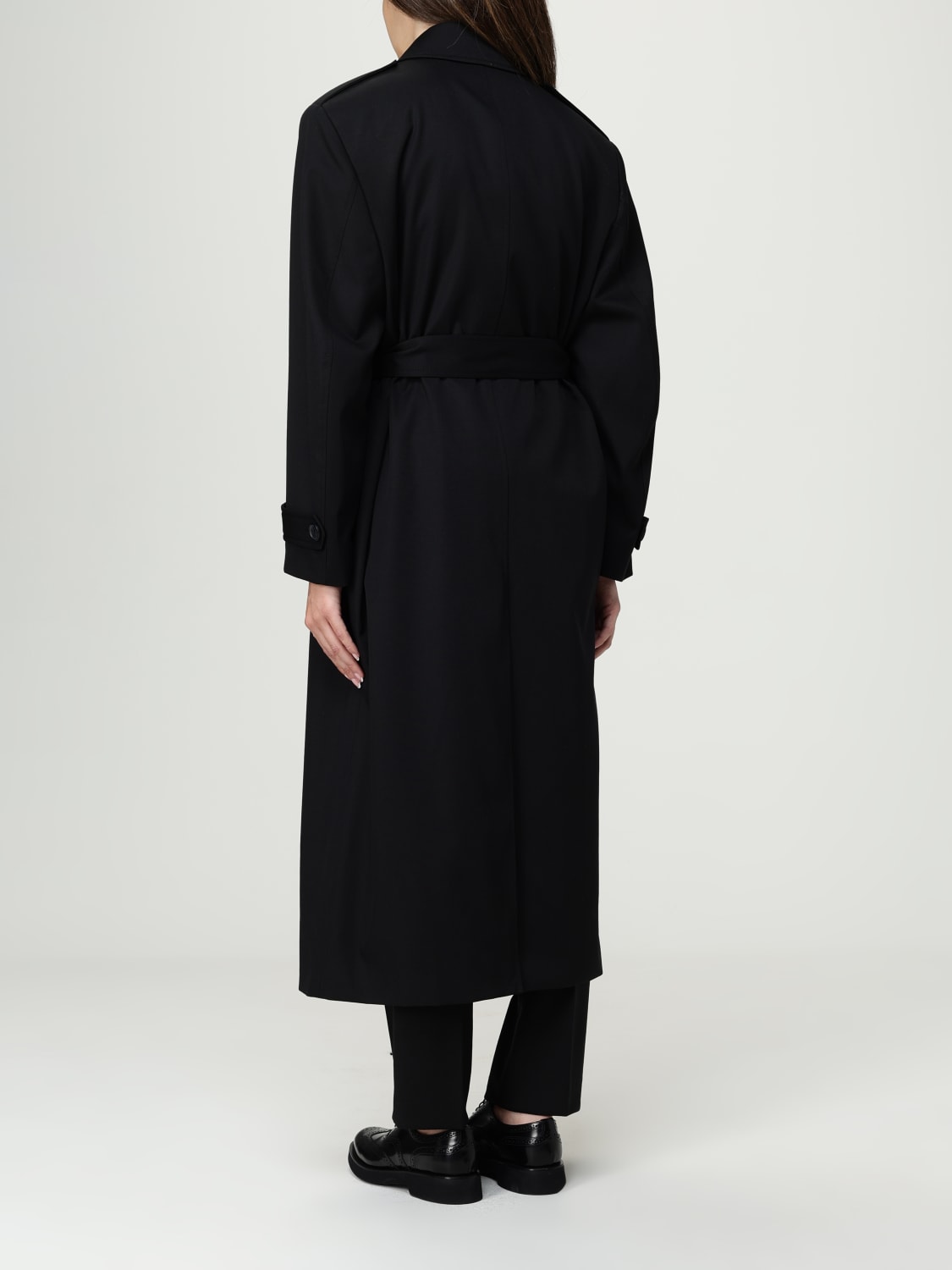 BOSS COAT: Coat woman Boss, Black - Img 2