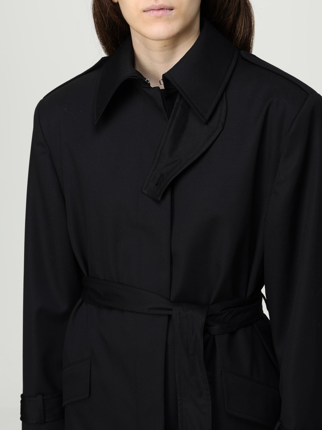 BOSS COAT: Coat woman Boss, Black - Img 4