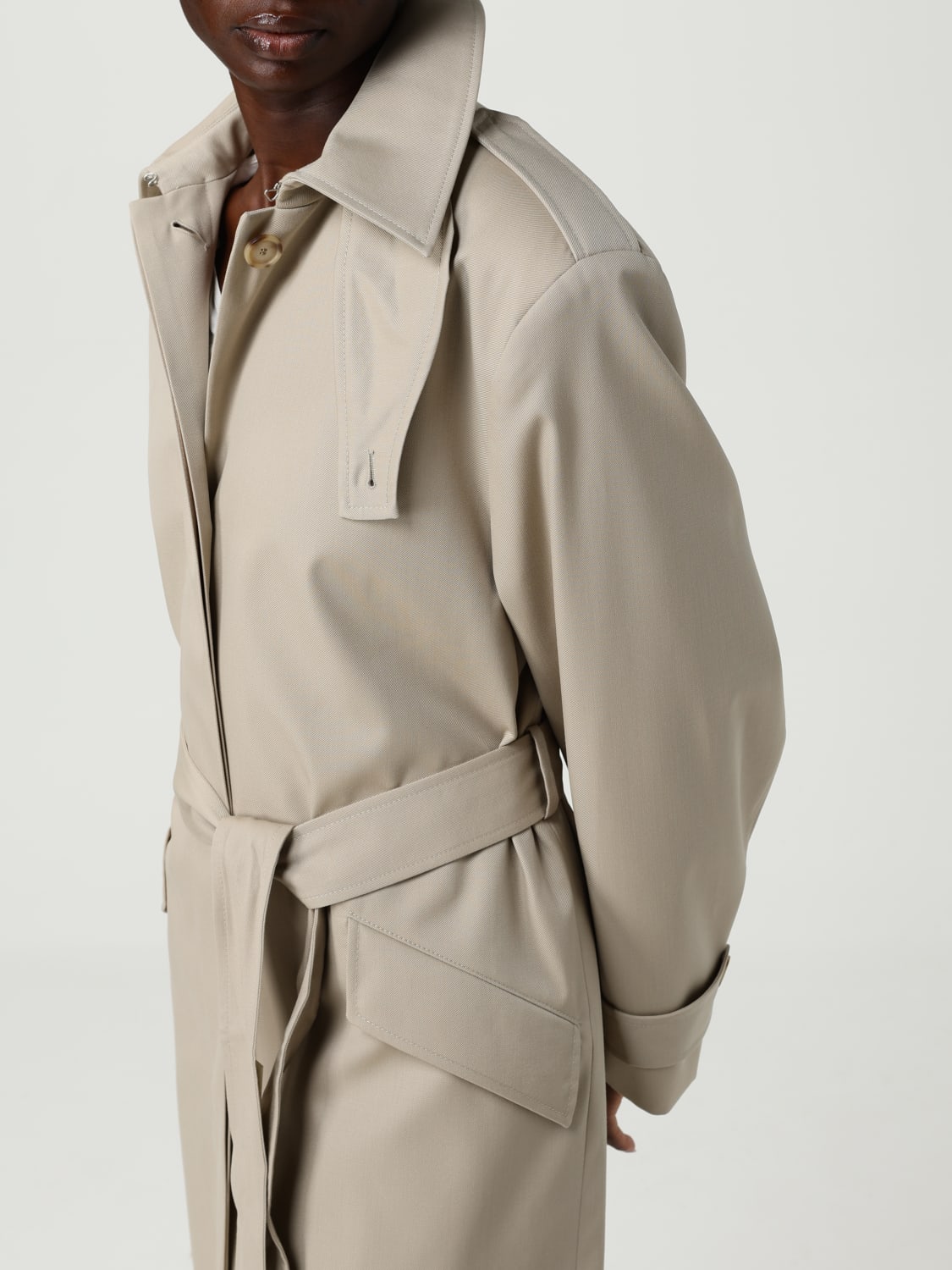 BOSS MANTEL: Mantel damen Boss, Beige - Img 4