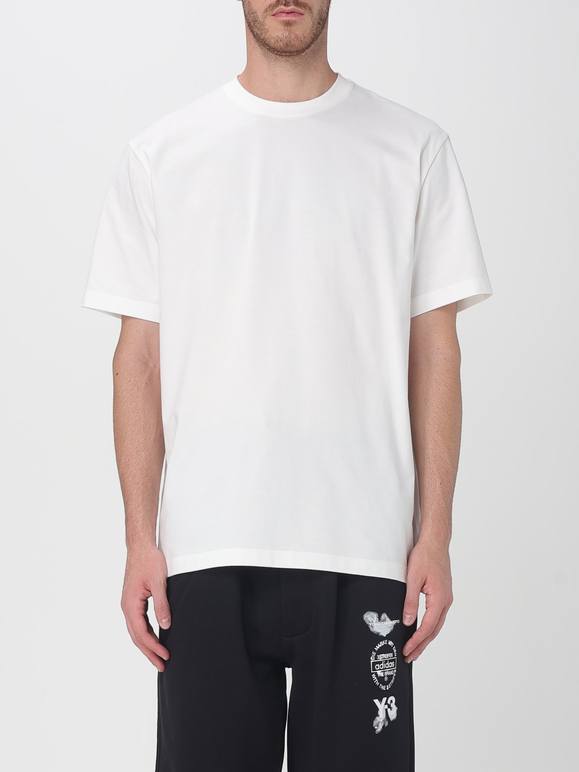 Y-3 T-SHIRT: T-shirt men Y-3, White - Img 1