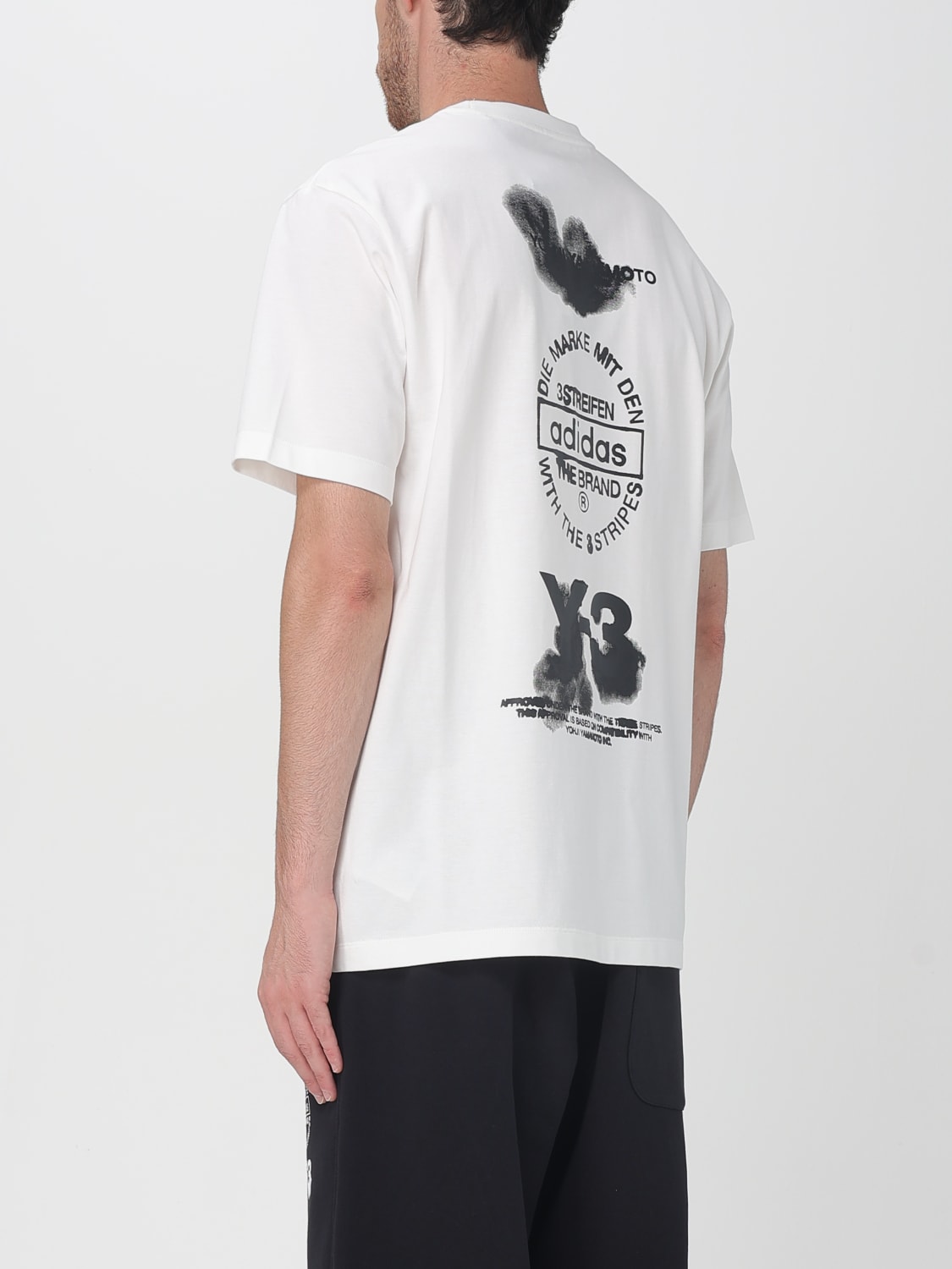 Y-3 T-SHIRT: T-shirt men Y-3, White - Img 2