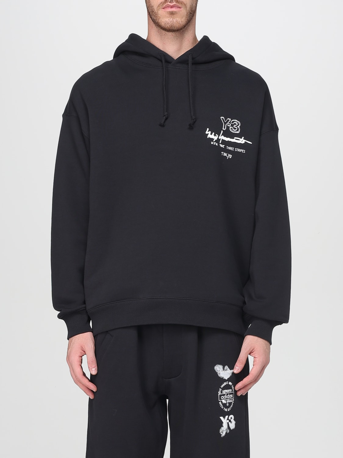 Y-3 SWEATSHIRT: Sweater men Y-3, Black - Img 1