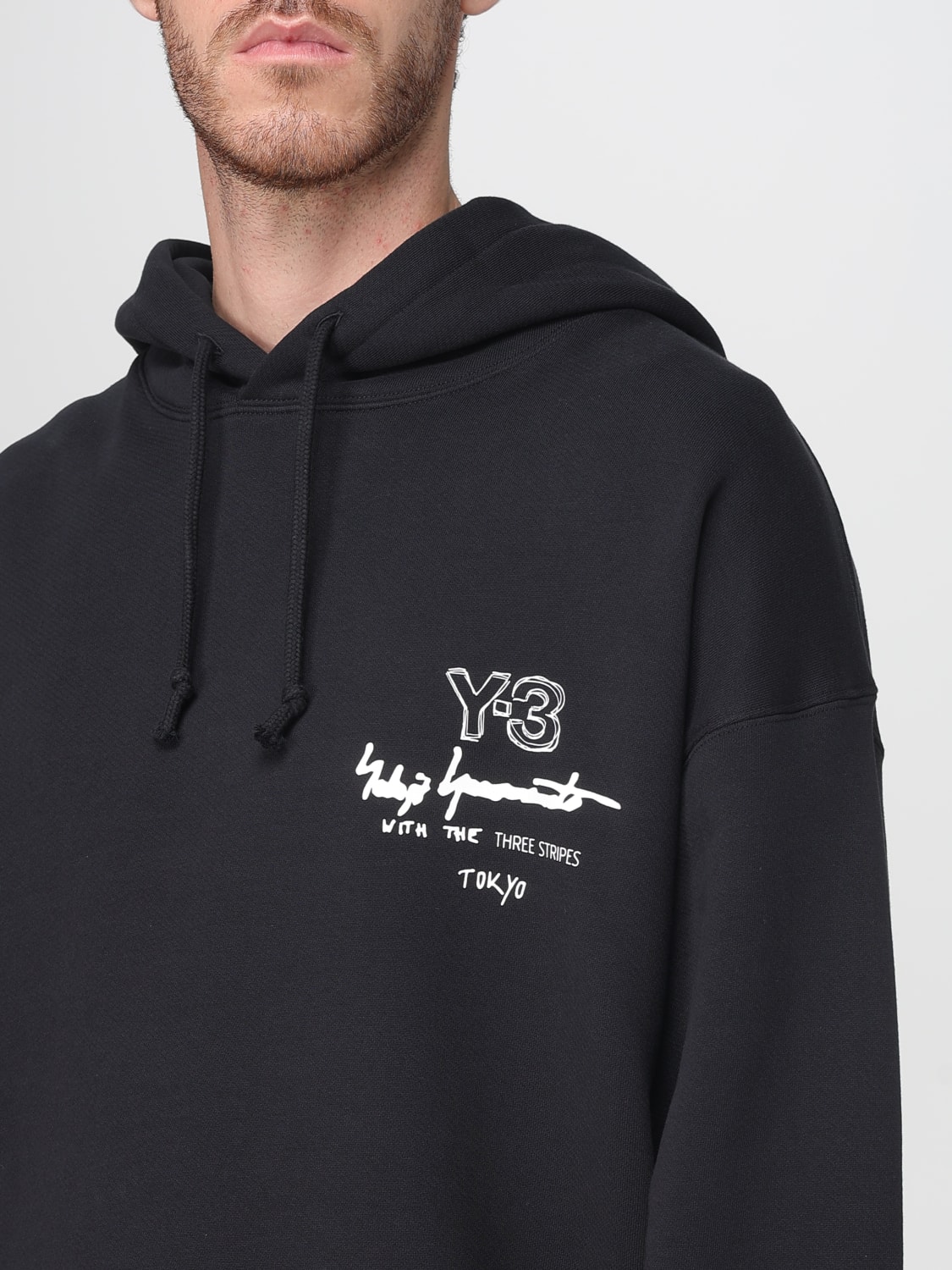 Y-3 SWEATSHIRT: Sweater men Y-3, Black - Img 4