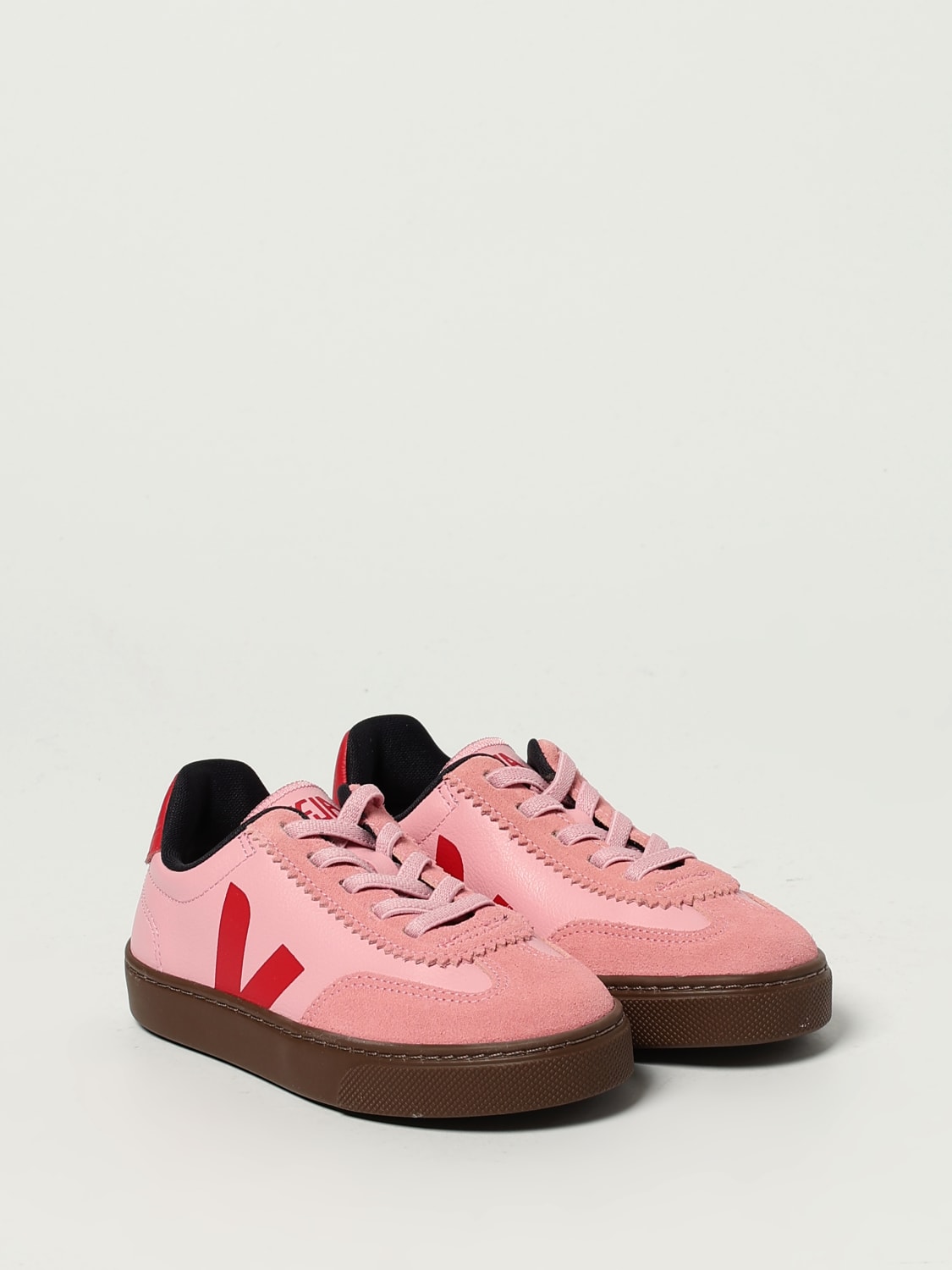 VEJA SNEAKERS: Sneakers kids Veja, Pink - Img 2