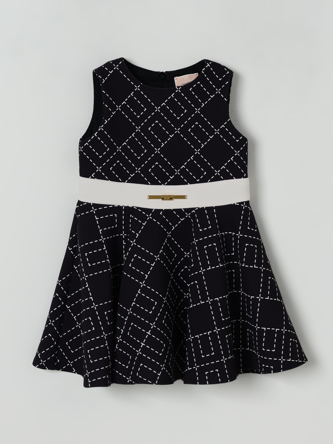 ELISABETTA FRANCHI LA MIA BAMBINA VESTIDO: Vestido niños Elisabetta Franchi La Mia Bambina, Negro - Img 1