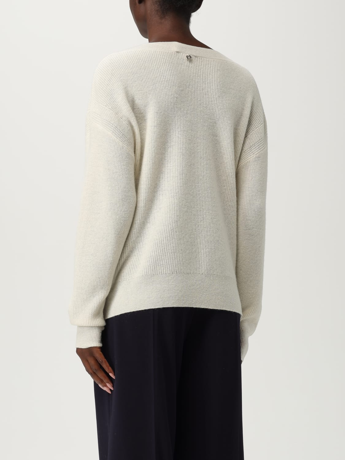 LIU JO JERSEY: Jersey mujer Liu Jo, Blanco - Img 2