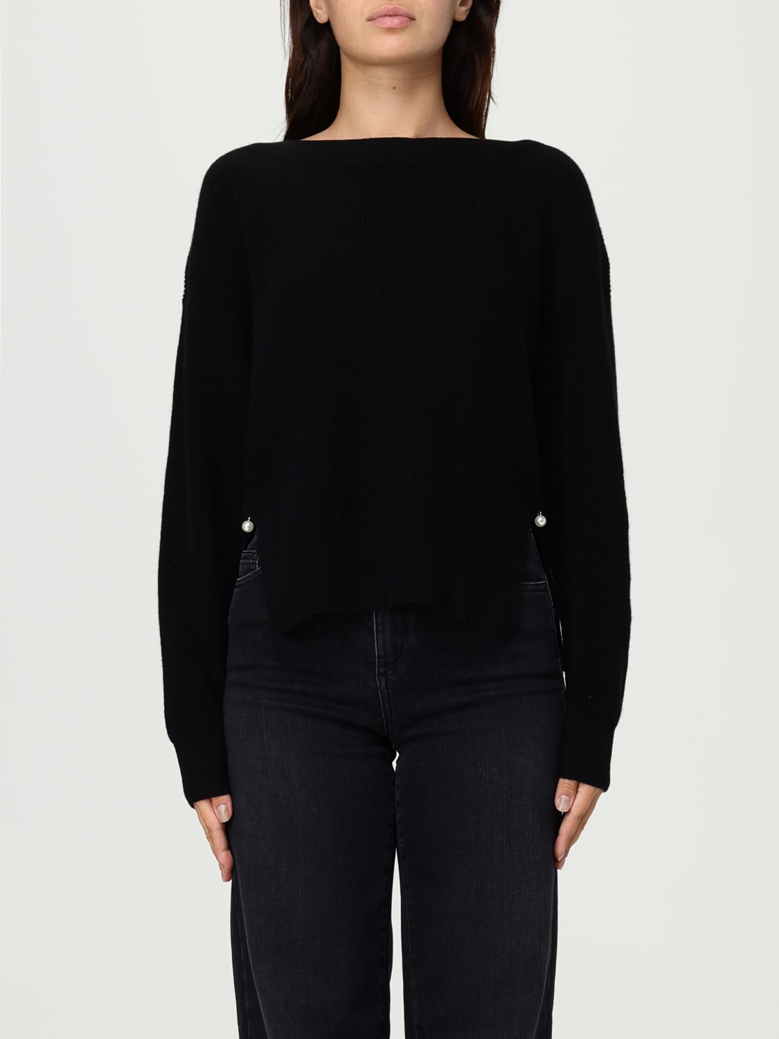 LIU JO СВИТЕР: Свитер Женское Liu Jo, Черный - Img 1