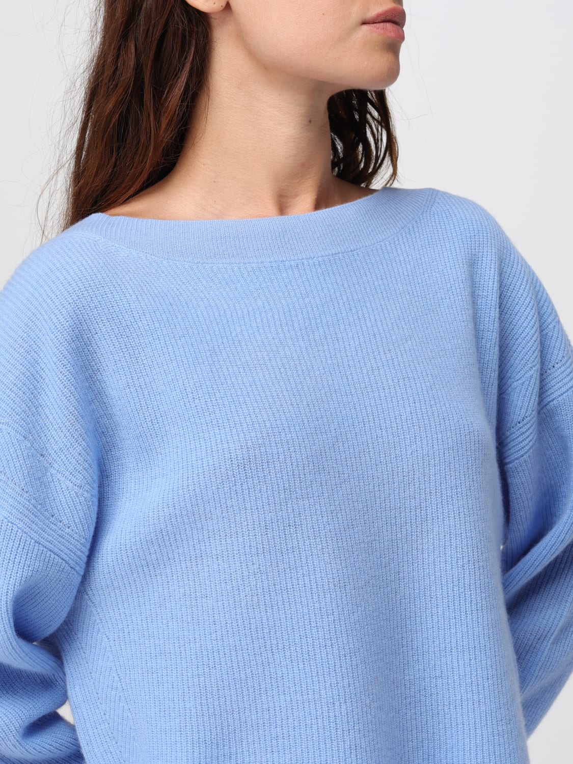 LIU JO JERSEY: Jersey mujer Liu Jo, Azul Marino - Img 3