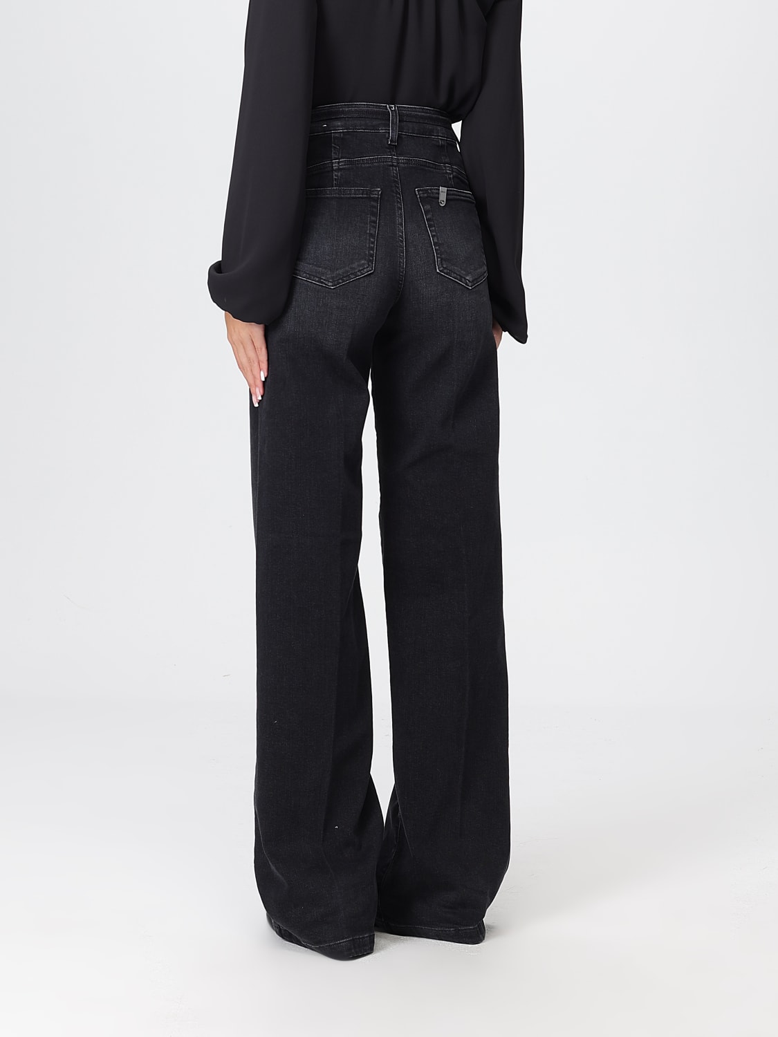 LIU JO VAQUEROS: Vaquero mujer Liu Jo, Negro 1 - Img 2