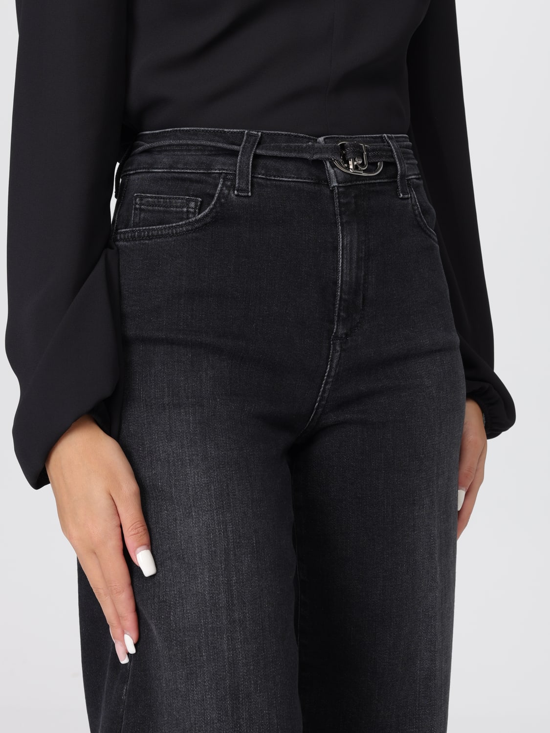 LIU JO VAQUEROS: Vaquero mujer Liu Jo, Negro 1 - Img 3