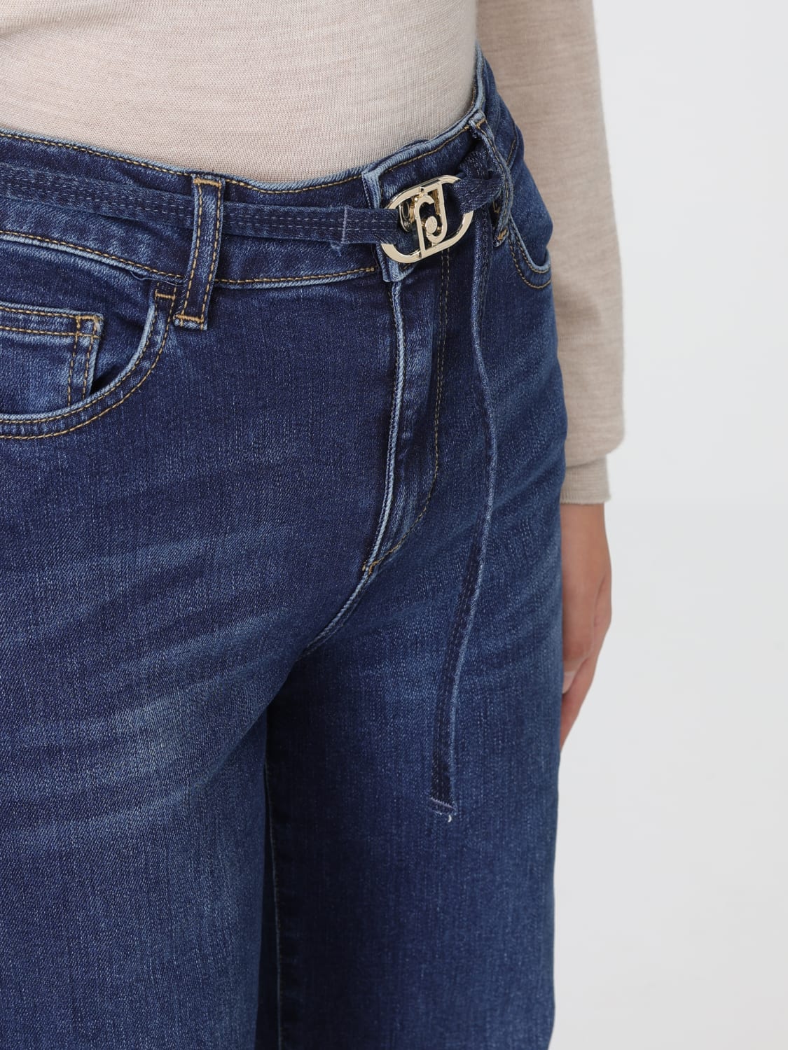 LIU JO VAQUEROS: Vaquero mujer Liu Jo, Azul Oscuro 2 - Img 3