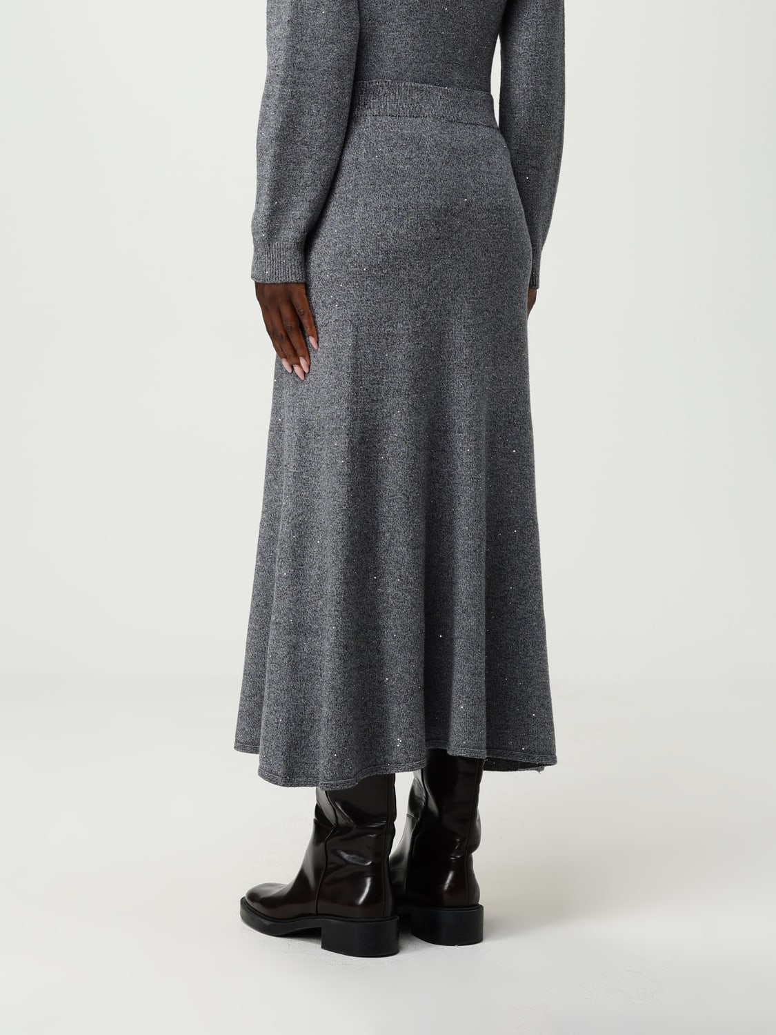 LIU JO SKIRT: Skirt woman Liu Jo, Grey - Img 2