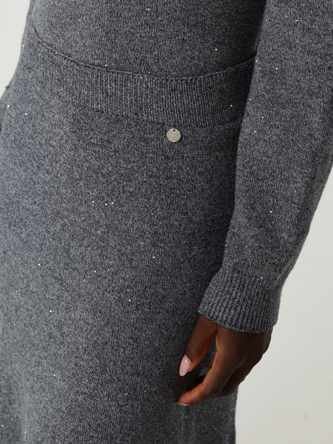 LIU JO SKIRT: Skirt woman Liu Jo, Grey - Img 3