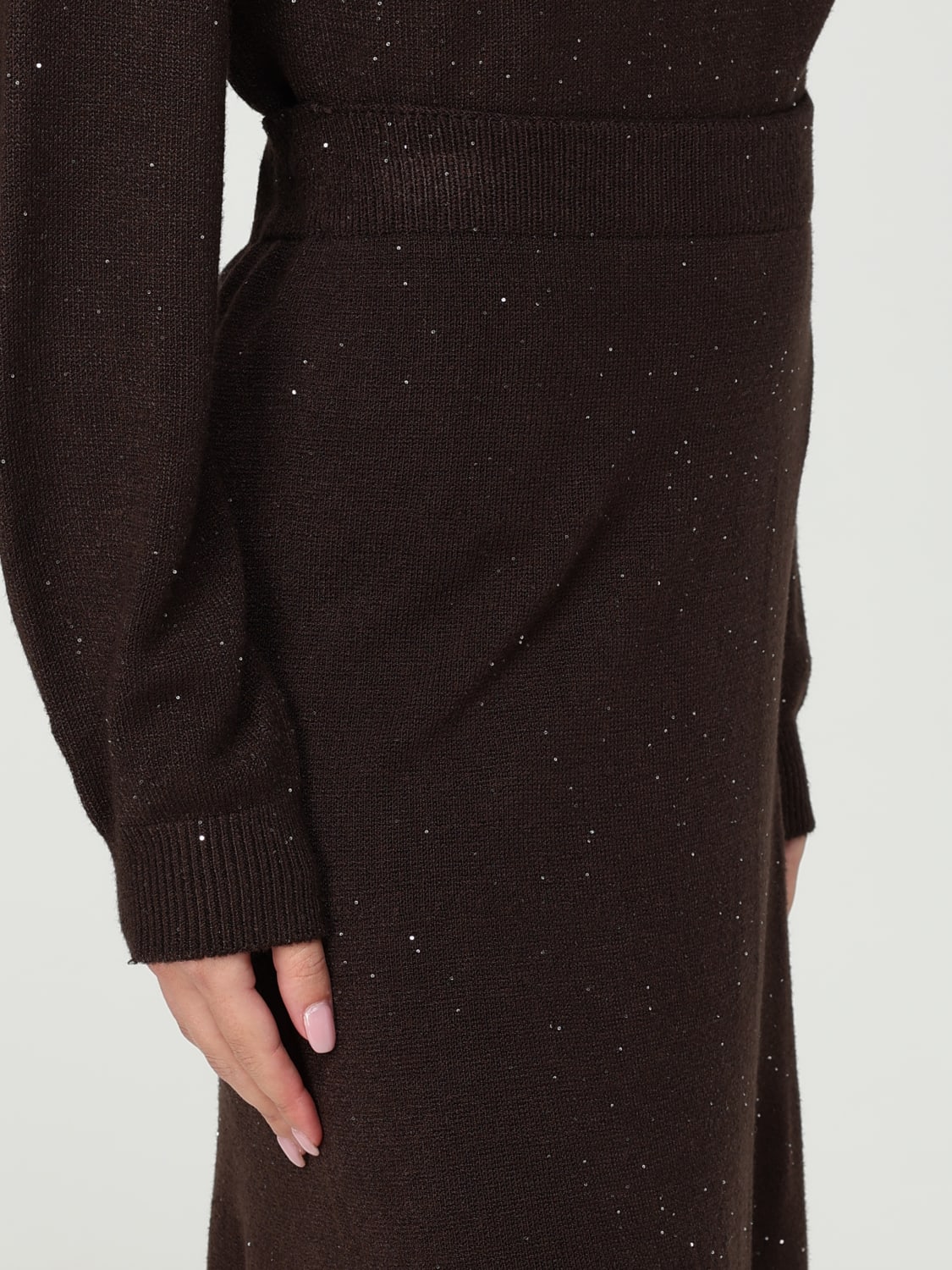 LIU JO SKIRT: Skirt woman Liu Jo, Brown - Img 4