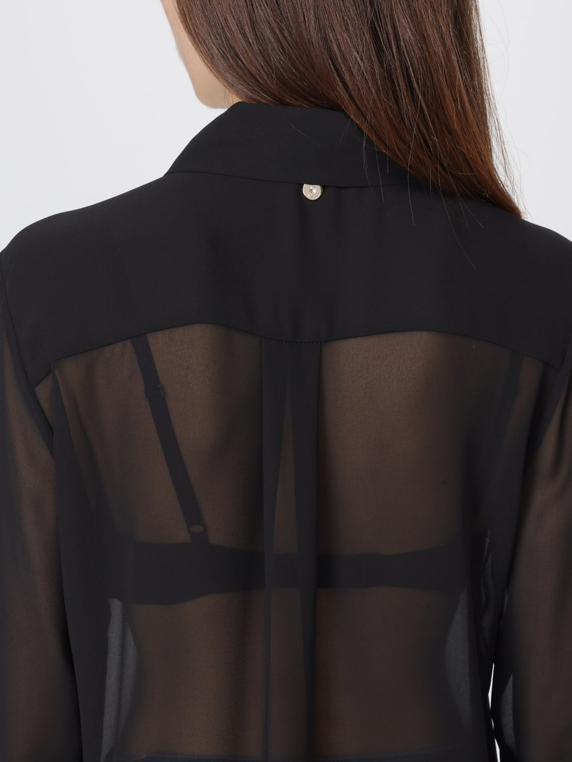 LIU JO CAMISA: Top mujer Liu Jo, Negro - Img 3