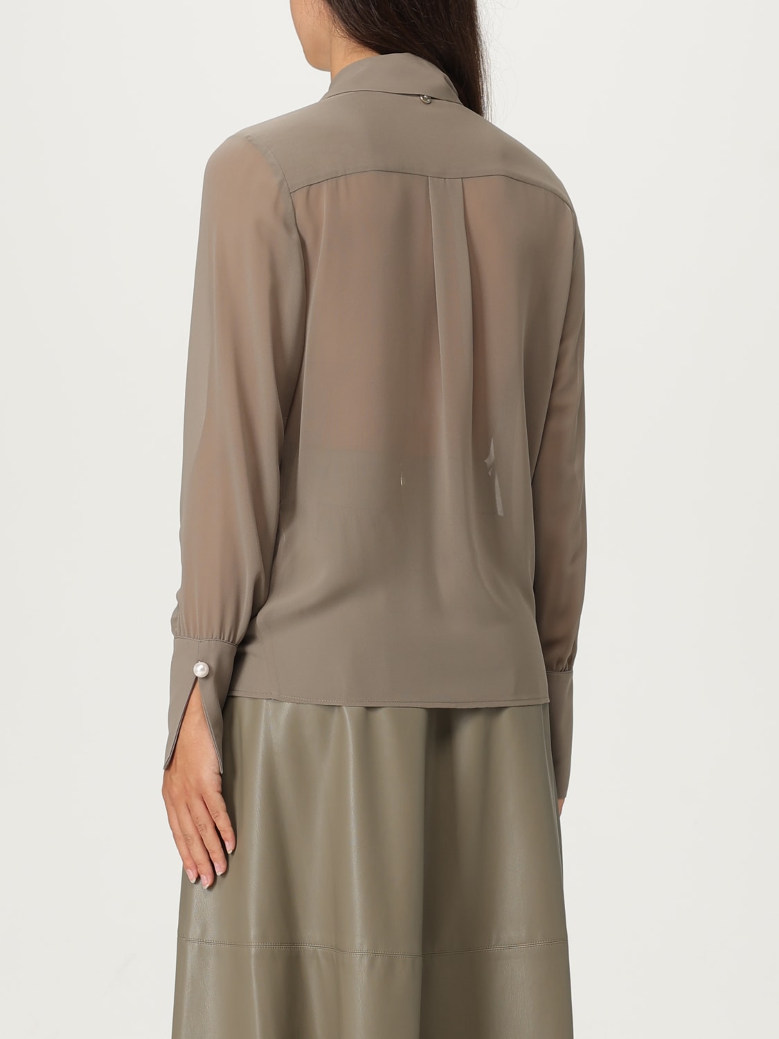 LIU JO CAMISA: Top mujer Liu Jo, Verde - Img 2