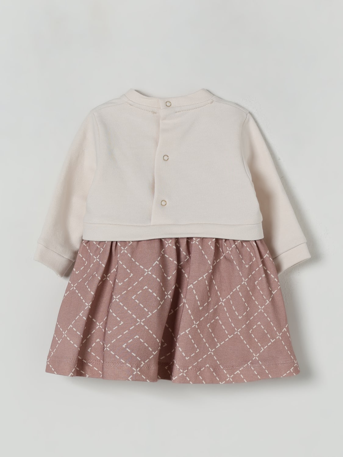 ELISABETTA FRANCHI LA MIA BAMBINA ROMPER: Romper kids Elisabetta Franchi La Mia Bambina, Yellow Cream - Img 2