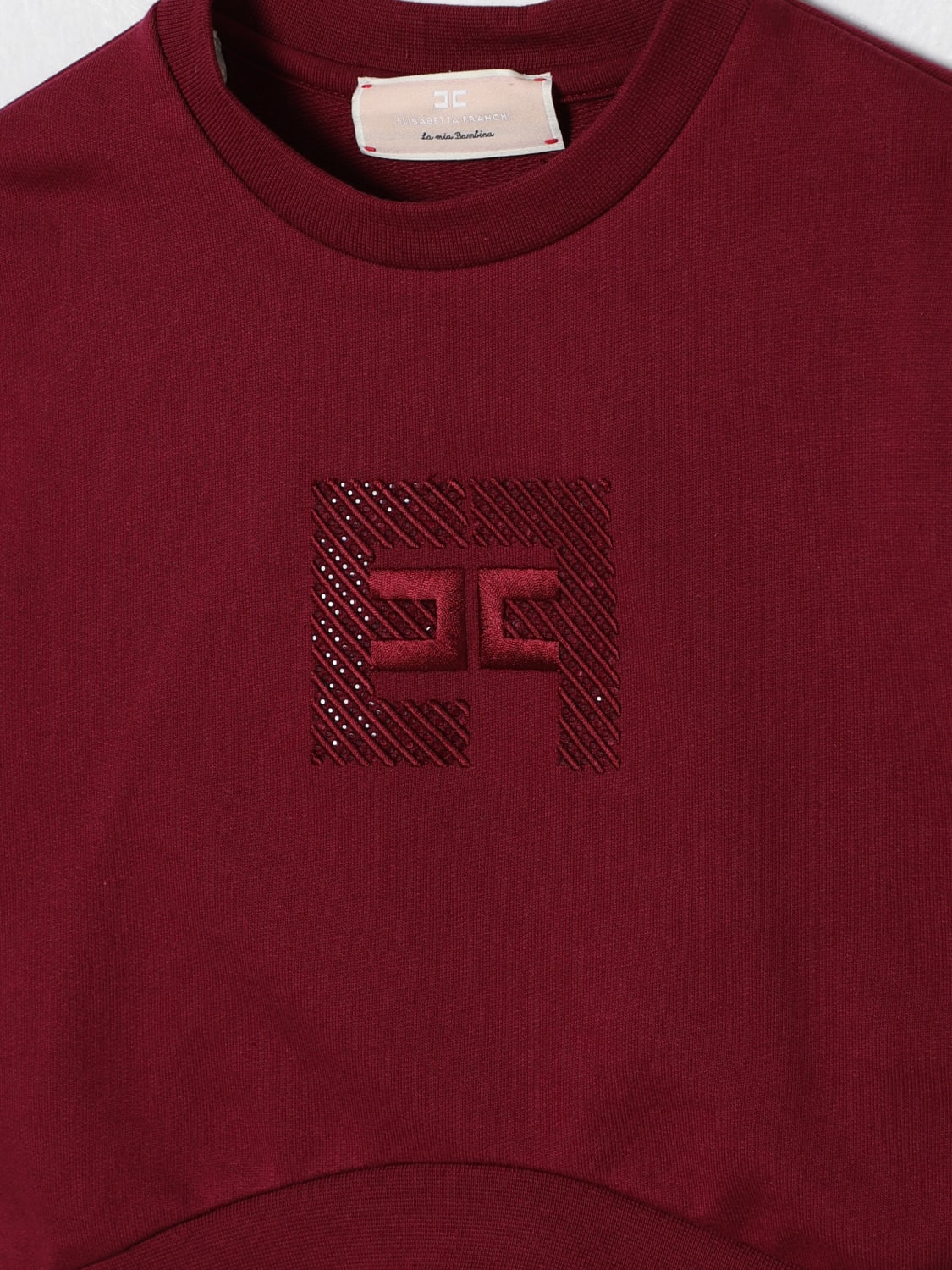 ELISABETTA FRANCHI LA MIA BAMBINA PULLOVER: Pullover kinder Elisabetta Franchi La Mia Bambina, Rot - Img 3