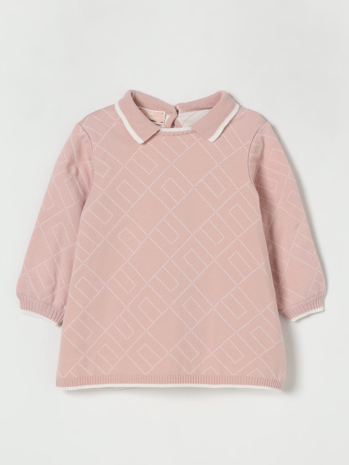 ELISABETTA FRANCHI LA MIA BAMBINA ROMPER: Romper kids Elisabetta Franchi La Mia Bambina, Pink - Img 1