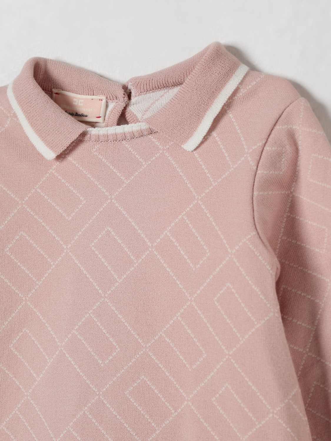 ELISABETTA FRANCHI LA MIA BAMBINA ROMPER: Romper kids Elisabetta Franchi La Mia Bambina, Pink - Img 3