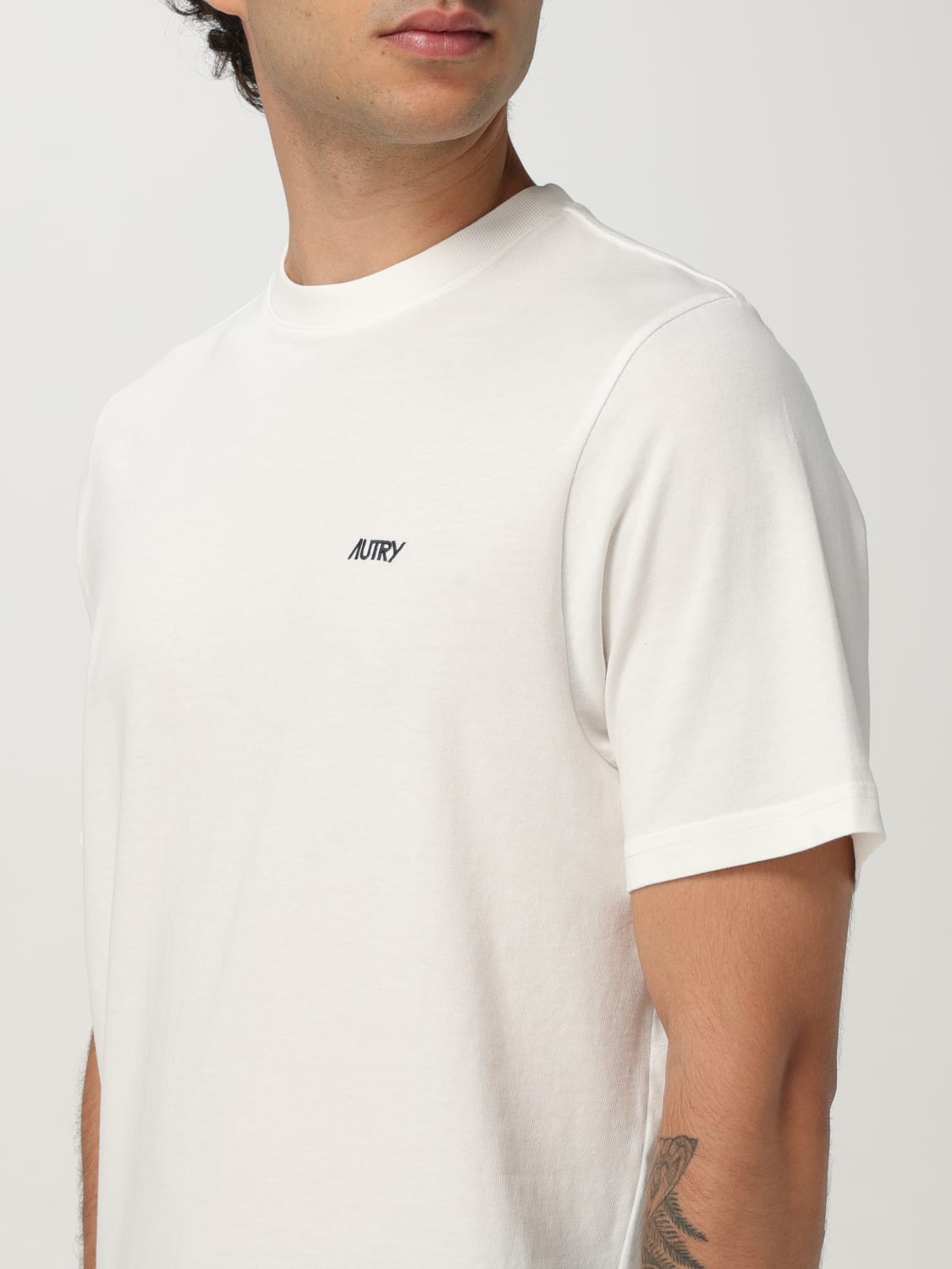 AUTRY T-SHIRT: T-shirt men Autry, White - Img 3