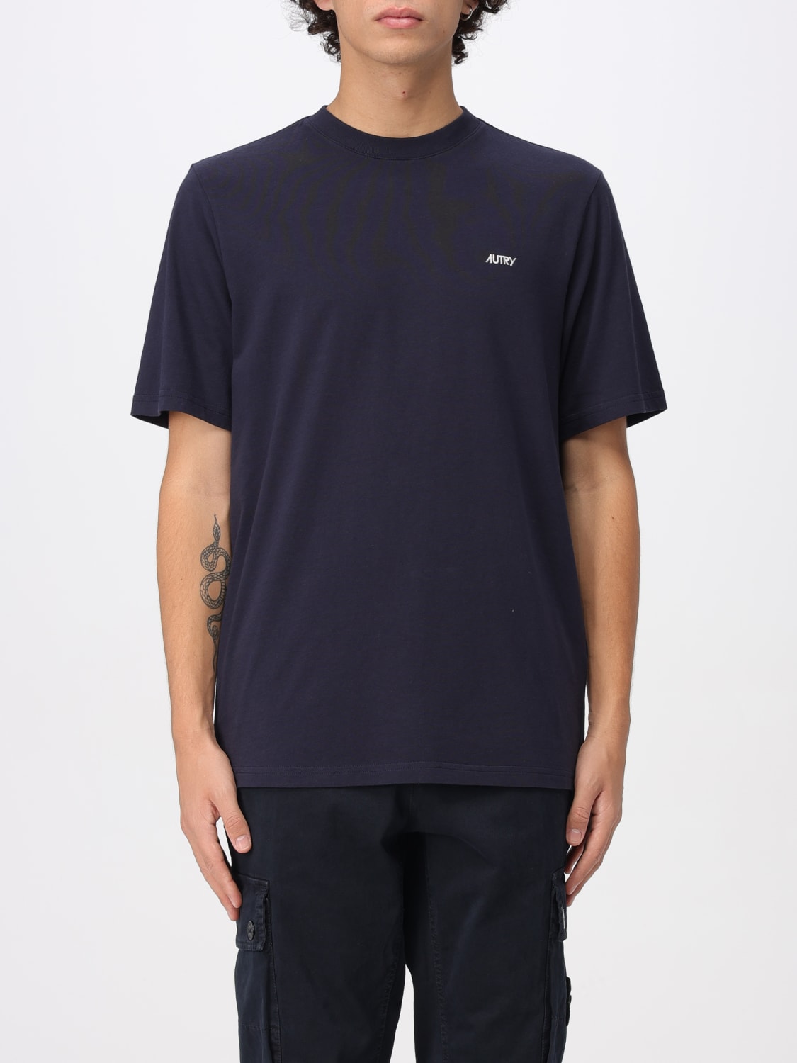 AUTRY T-SHIRT: T-shirt herren Autry, Blau - Img 1