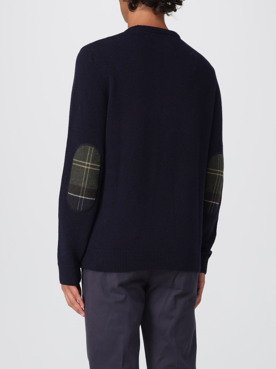 BARBOUR SWEATER: Sweater men Barbour, Blue - Img 2