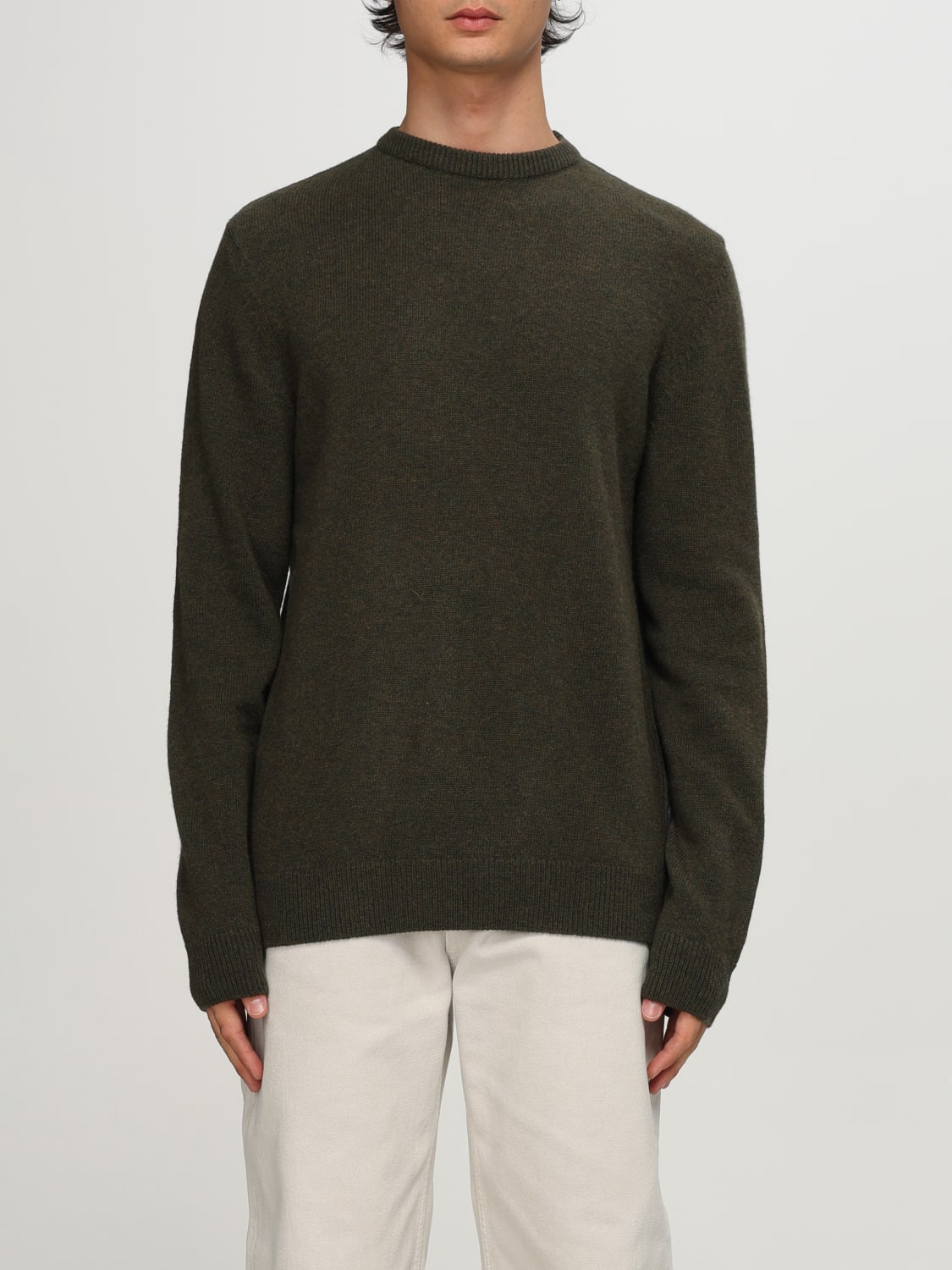 BARBOUR SWEATER: Sweater men Barbour, Green - Img 1