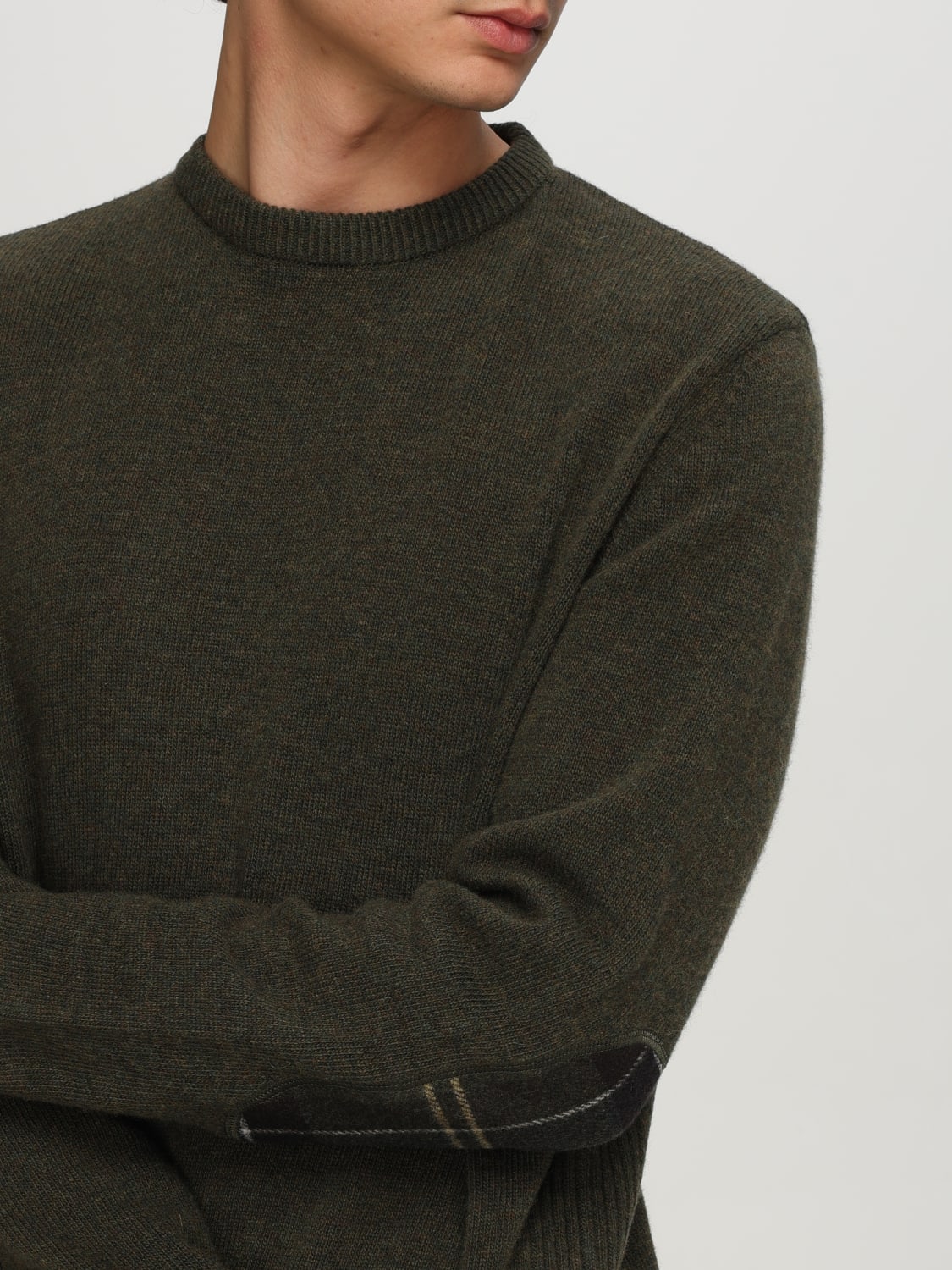 BARBOUR SWEATER: Sweater men Barbour, Green - Img 3