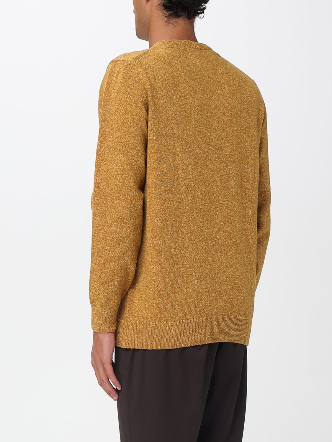 BARBOUR PULLOVER: Pullover herren Barbour, Gelb - Img 2