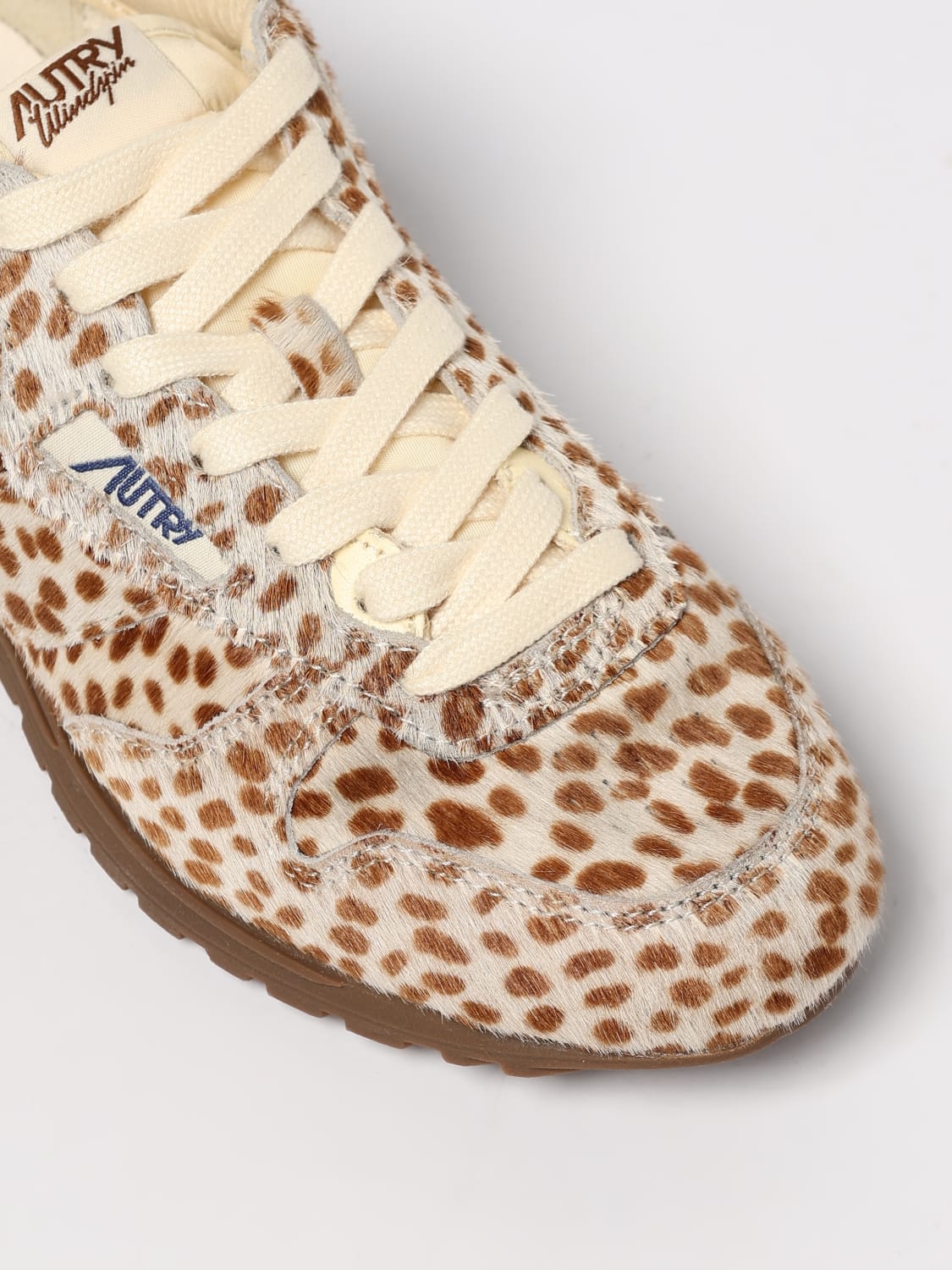 AUTRY SNEAKERS: Sneakers Windspin Autry in cavallino , Marrone - Img 4