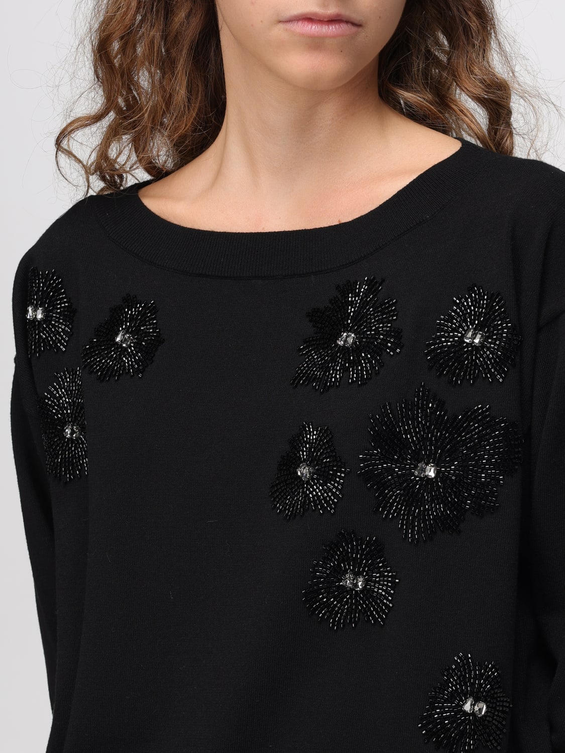 LIU JO PULL: Pull femme Liu Jo, Noir 1 - Img 3