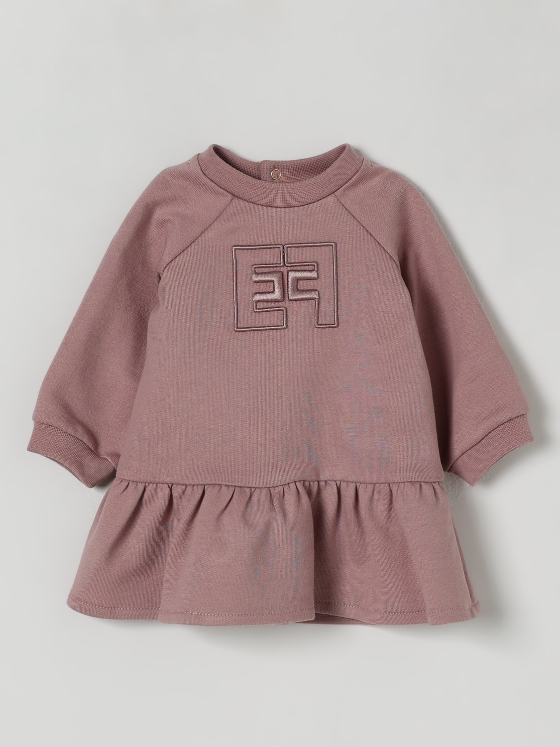 ELISABETTA FRANCHI LA MIA BAMBINA ROMPER: Romper kids Elisabetta Franchi La Mia Bambina, Pink - Img 1