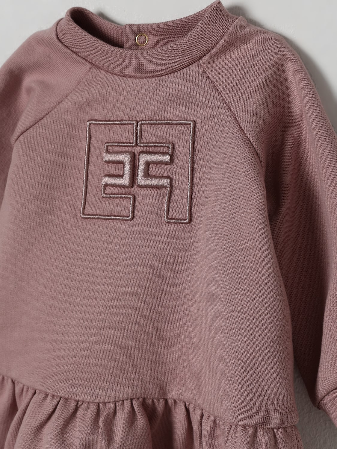 ELISABETTA FRANCHI LA MIA BAMBINA ROMPER: Romper kids Elisabetta Franchi La Mia Bambina, Pink - Img 3