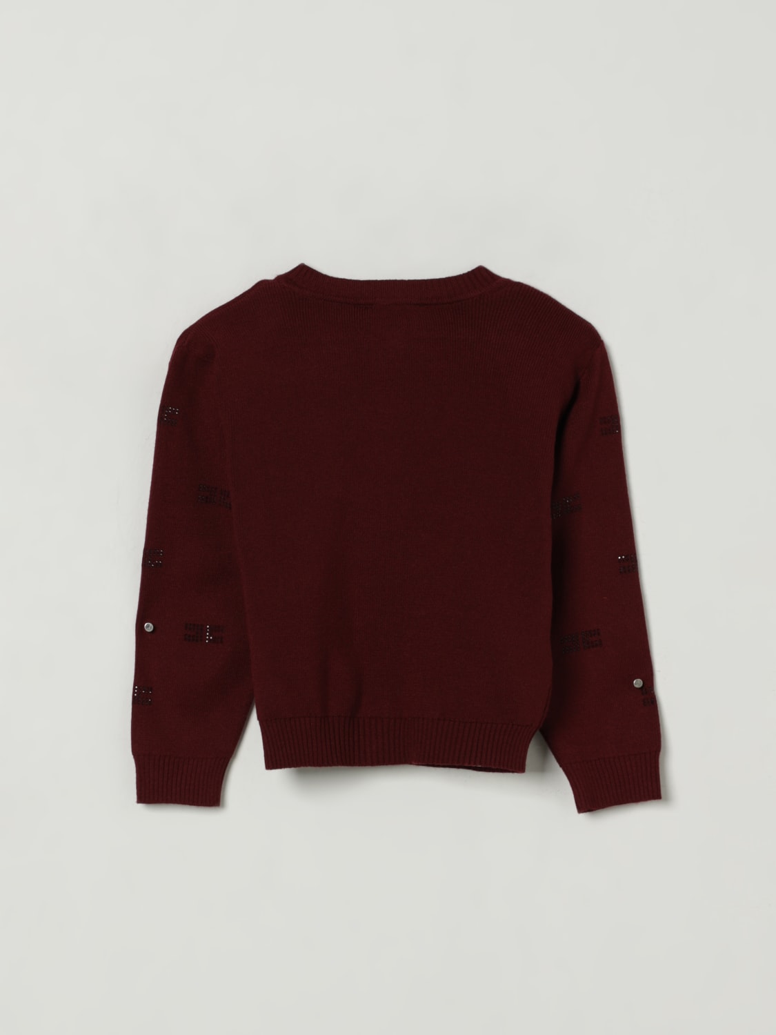 ELISABETTA FRANCHI LA MIA BAMBINA PULL: Pull enfant Elisabetta Franchi La Mia Bambina, Cerise - Img 2