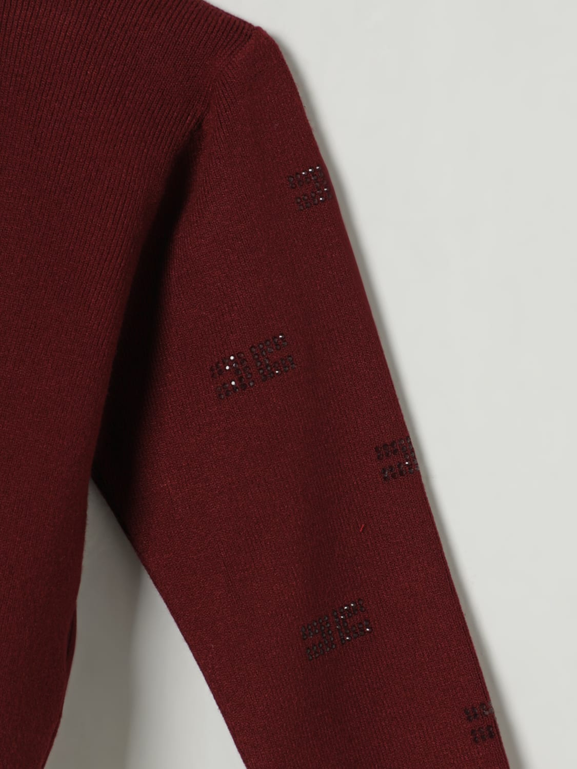 ELISABETTA FRANCHI LA MIA BAMBINA PULL: Pull enfant Elisabetta Franchi La Mia Bambina, Cerise - Img 3