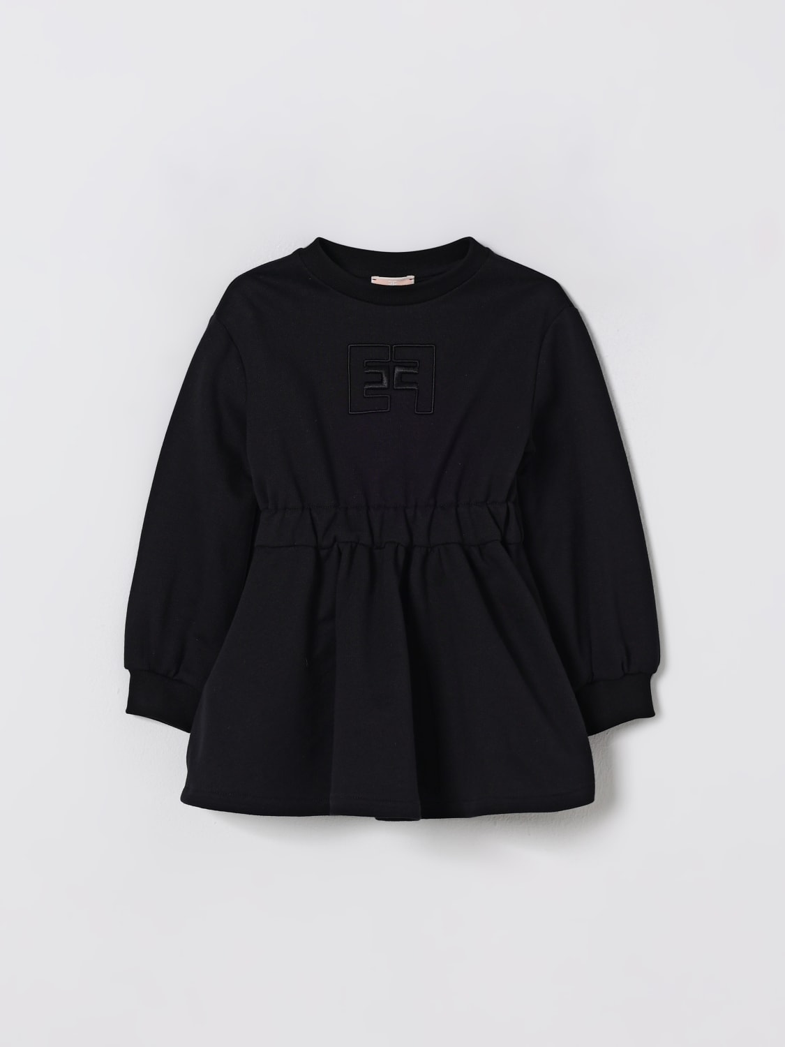 ELISABETTA FRANCHI LA MIA BAMBINA ROMPER: Romper kids Elisabetta Franchi La Mia Bambina, Black - Img 1