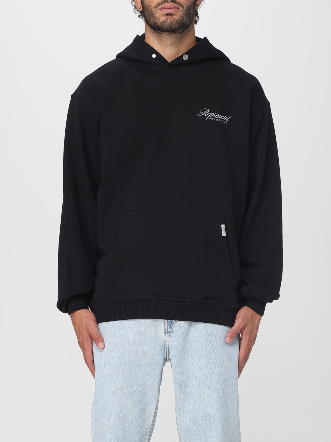 REPRESENT SWEATSHIRT: Sweatshirt herren Represent, Schwarz - Img 1