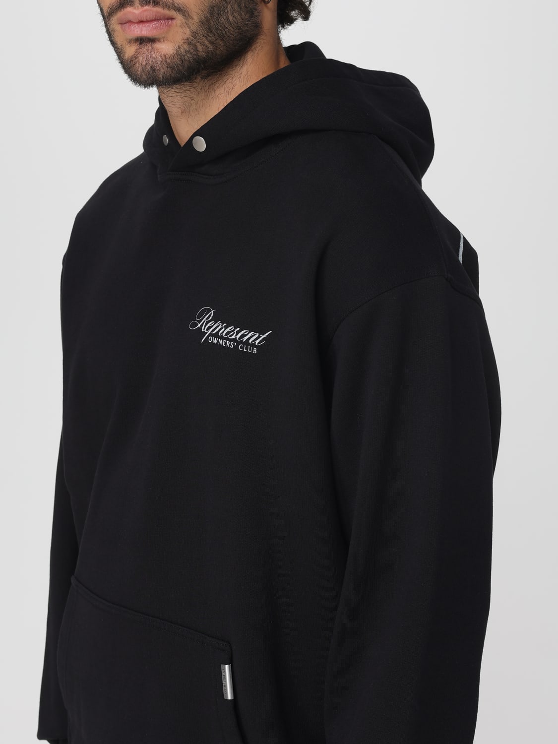 REPRESENT SWEATSHIRT: Sweatshirt herren Represent, Schwarz - Img 3