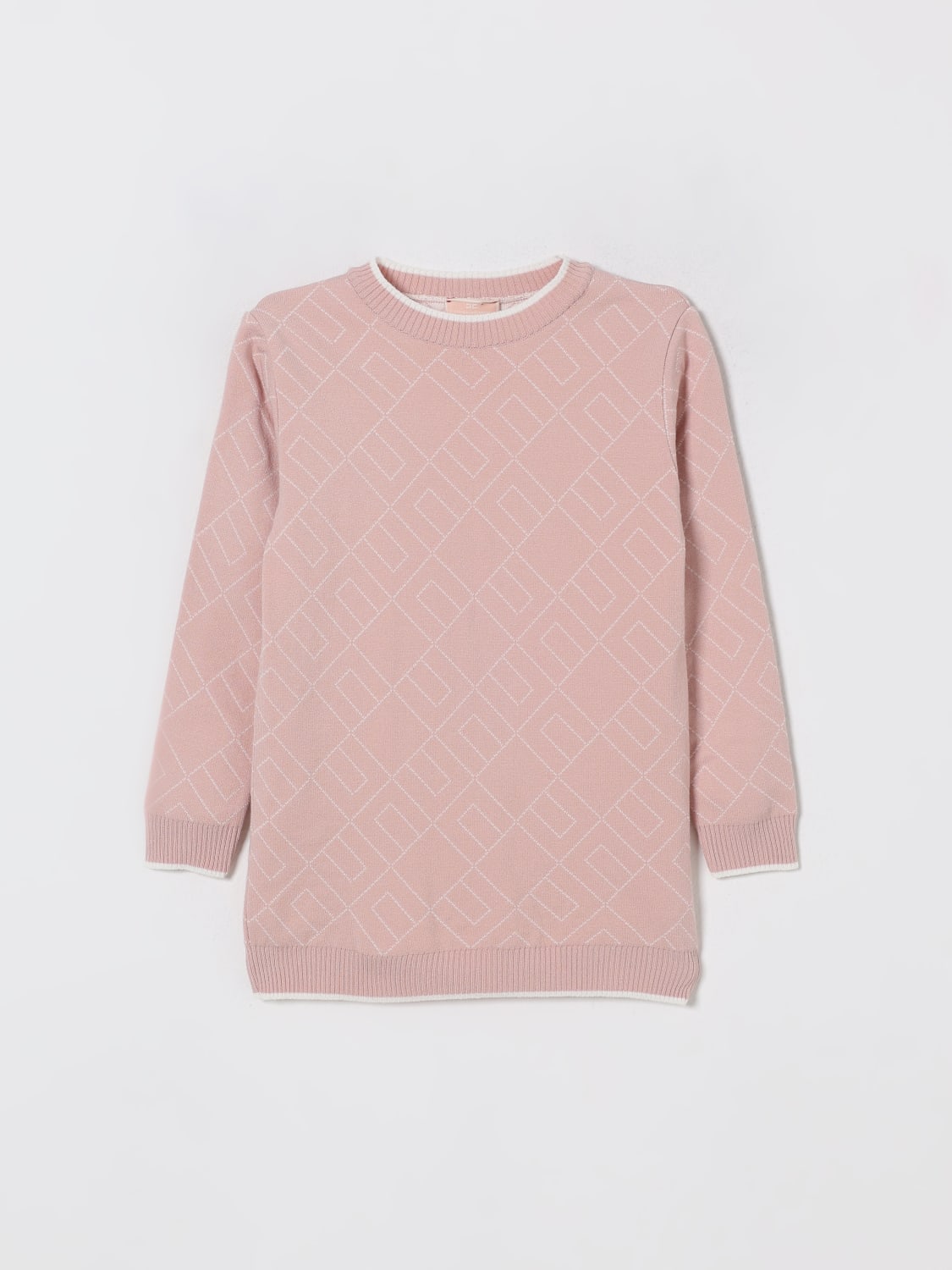 ELISABETTA FRANCHI LA MIA BAMBINA ROMPER: Romper kids Elisabetta Franchi La Mia Bambina, Pink - Img 1