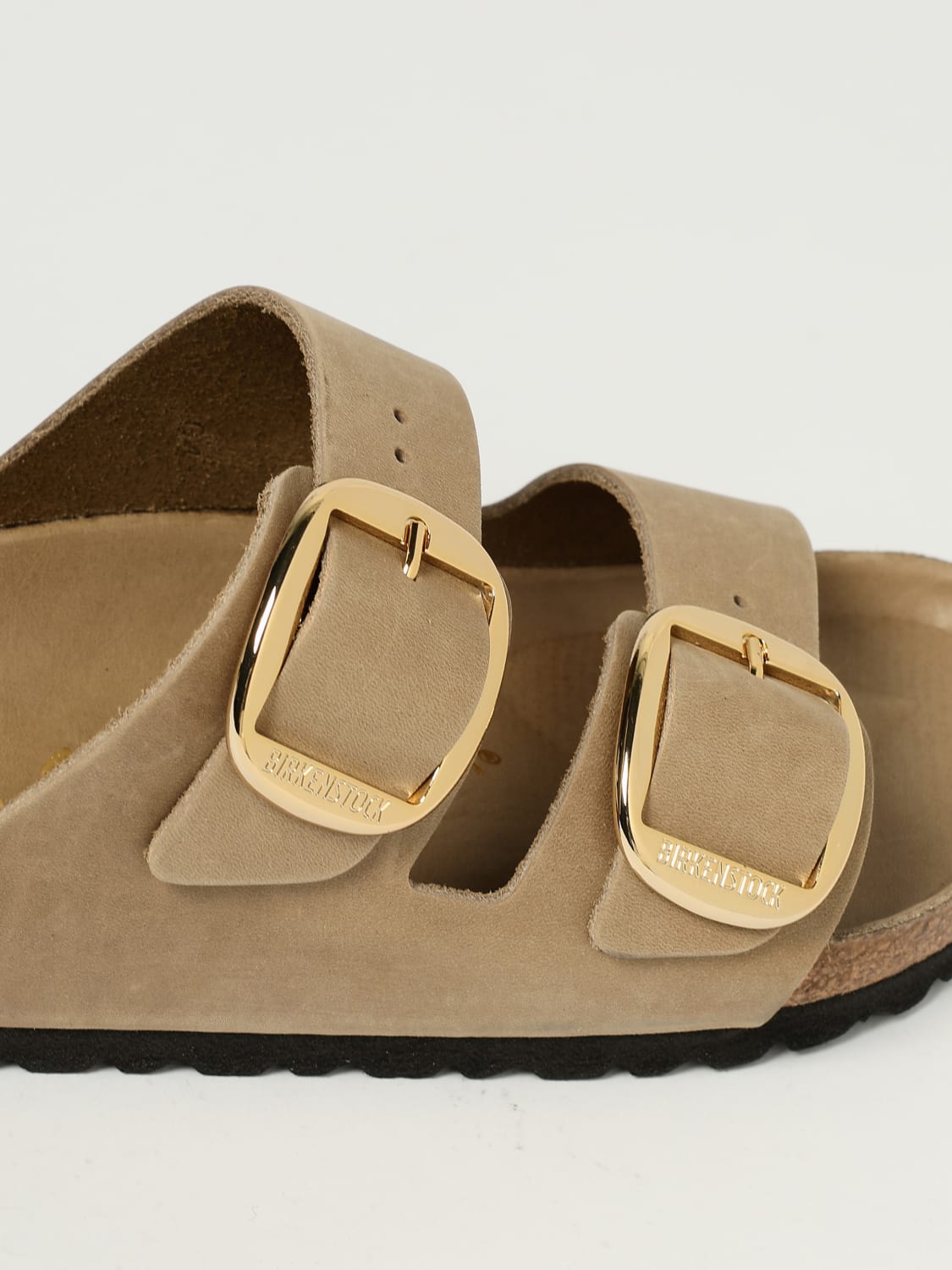 BIRKENSTOCK 高跟凉鞋: 高跟凉鞋 女士 Birkenstock, 米色 - Img 4