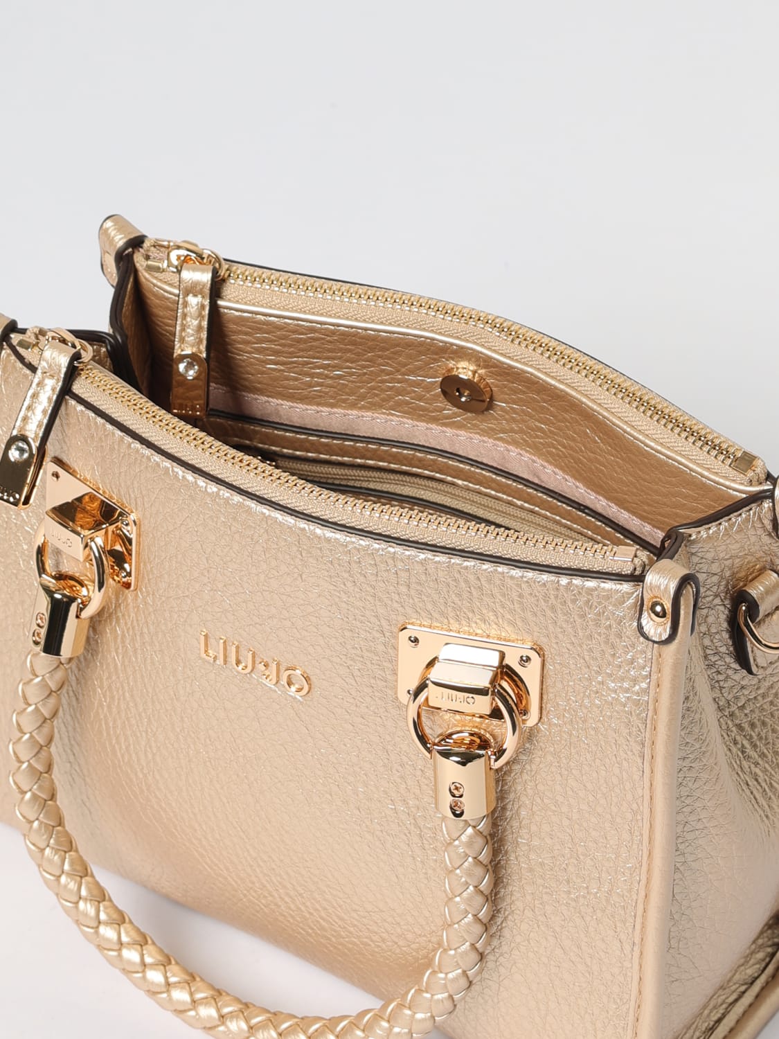 LIU JO HANDBAG: Handbag woman Liu Jo, Gold - Img 3