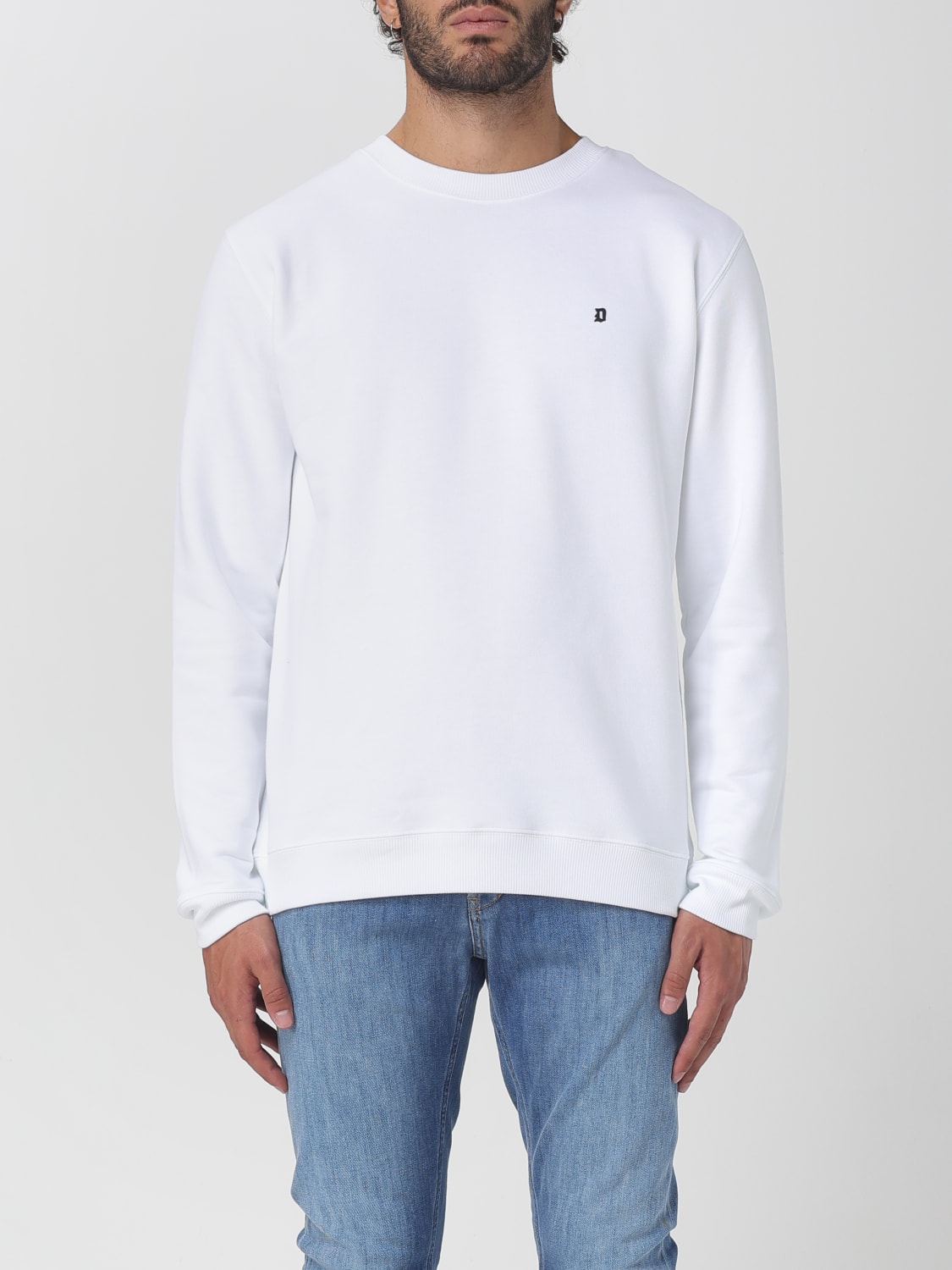 DONDUP SWEATSHIRT: Sweatshirt men Dondup, White - Img 1
