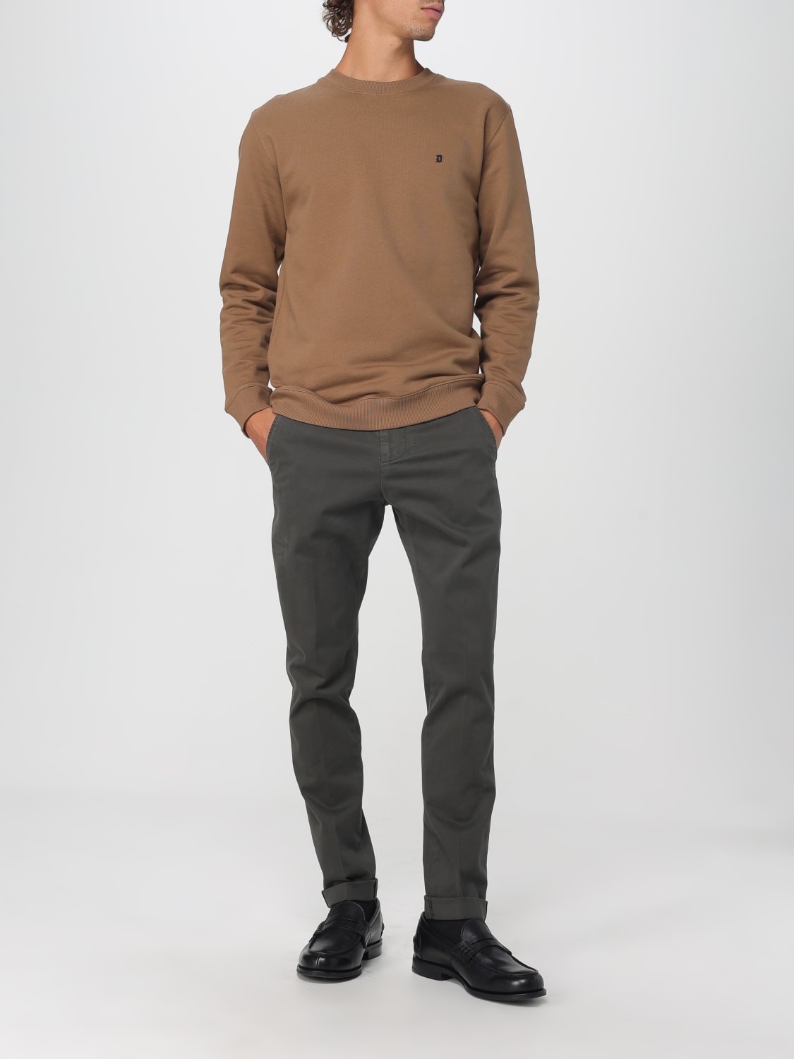 DONDUP SUDADERA: Sudadera hombre Dondup, Marrón - Img 2