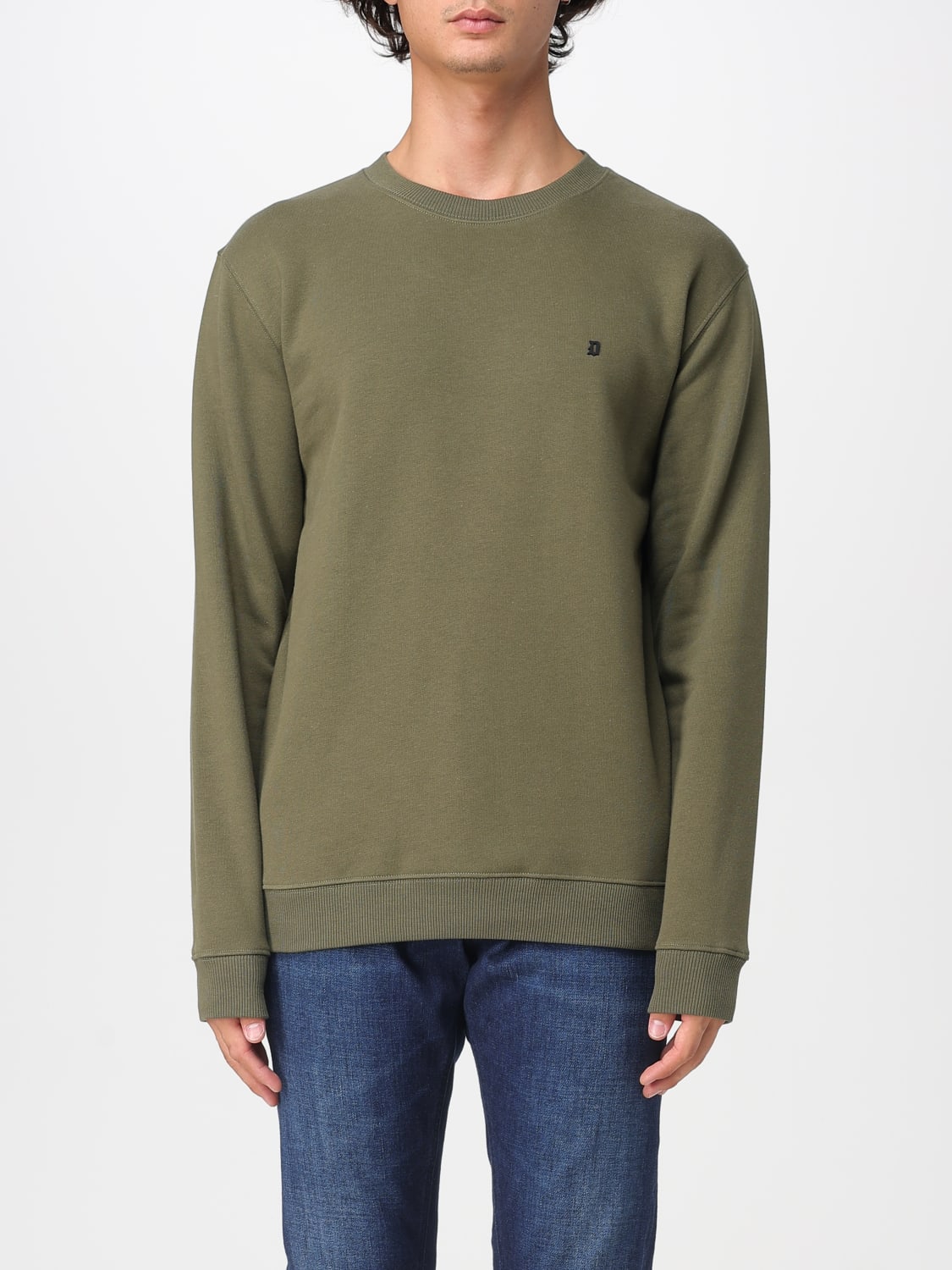 DONDUP SWEATSHIRT: Sweatshirt herren Dondup, Grasgrün - Img 1