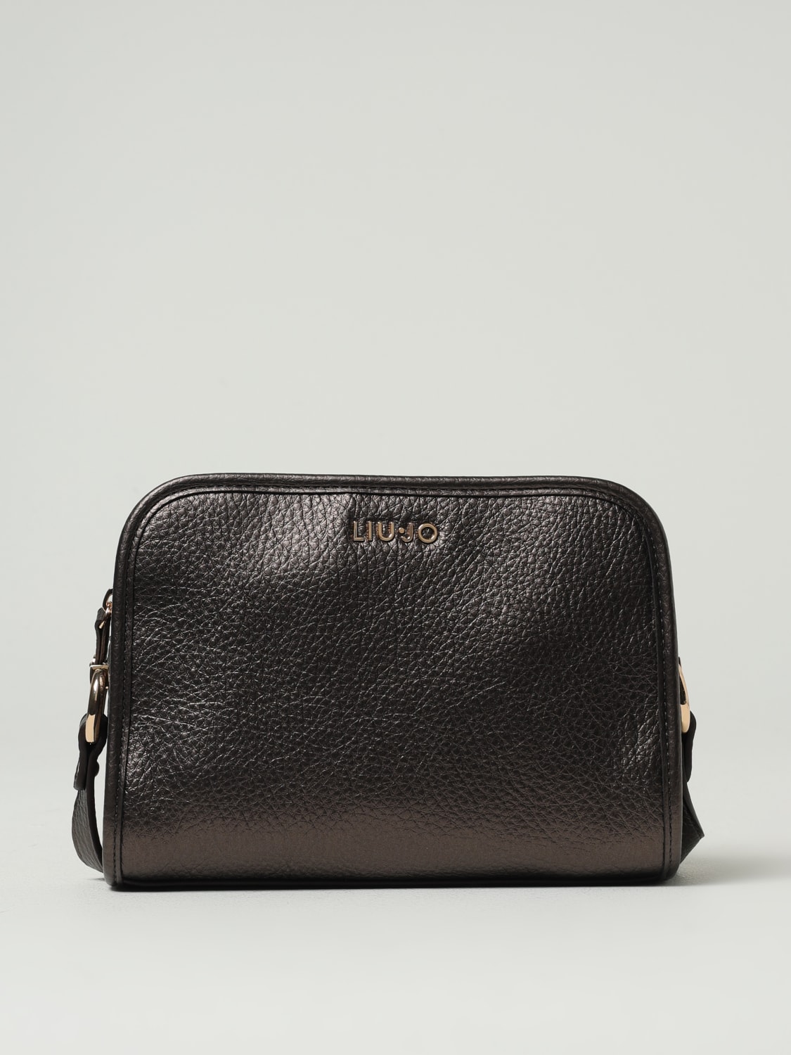 LIU JO BORSA MINI: Borsa Liu Jo in pelle sintetica a grana , Bronzo - Img 1