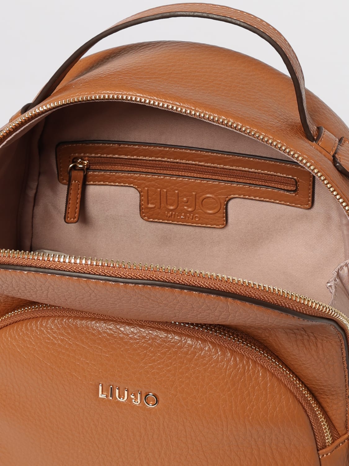 LIU JO BACKPACK: Backpack woman Liu Jo, Beige - Img 4